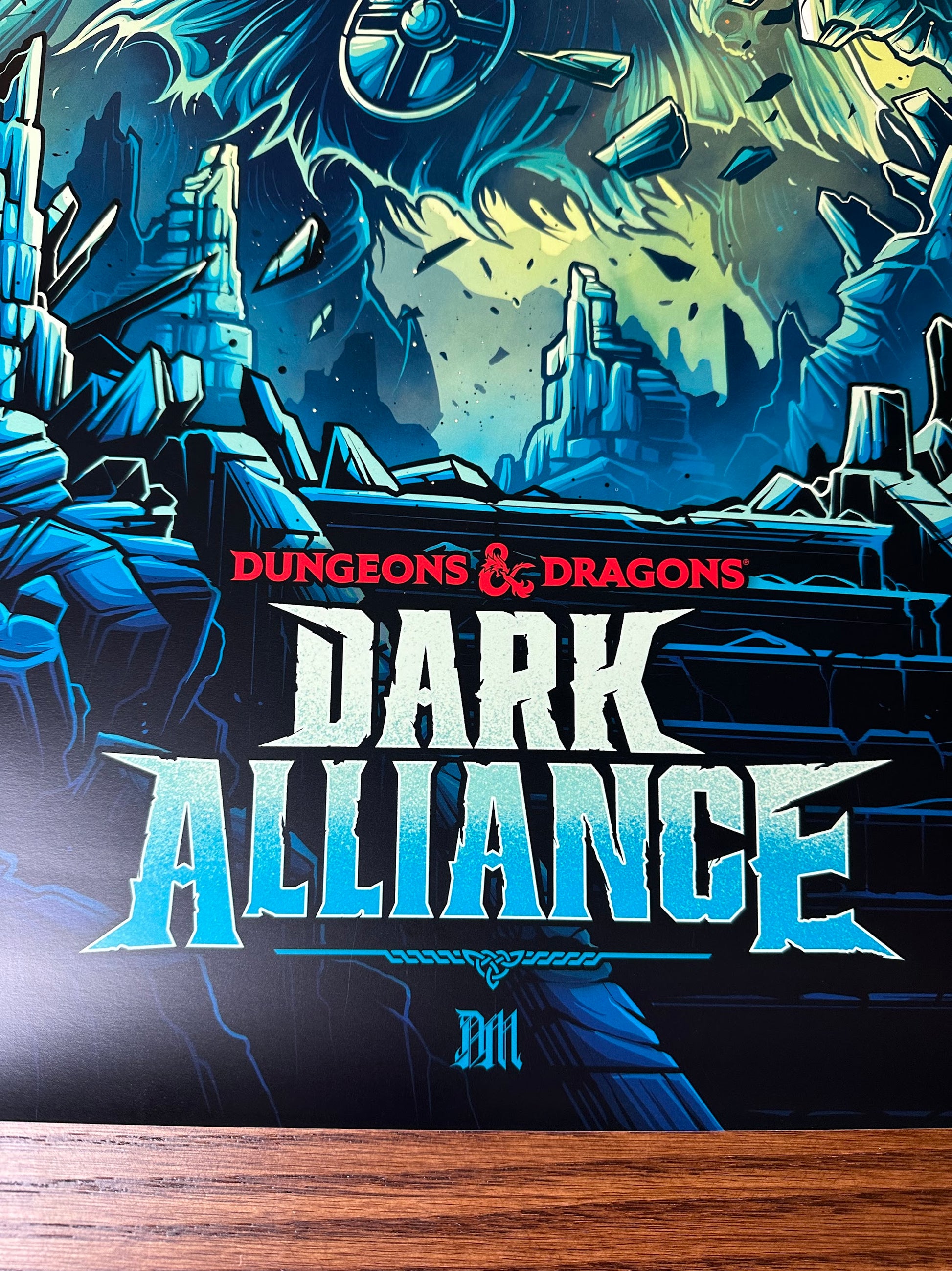 Dan Mumford – Dungeons and Dragons Dark Alliance, 18 x 24 in, art print, image 4