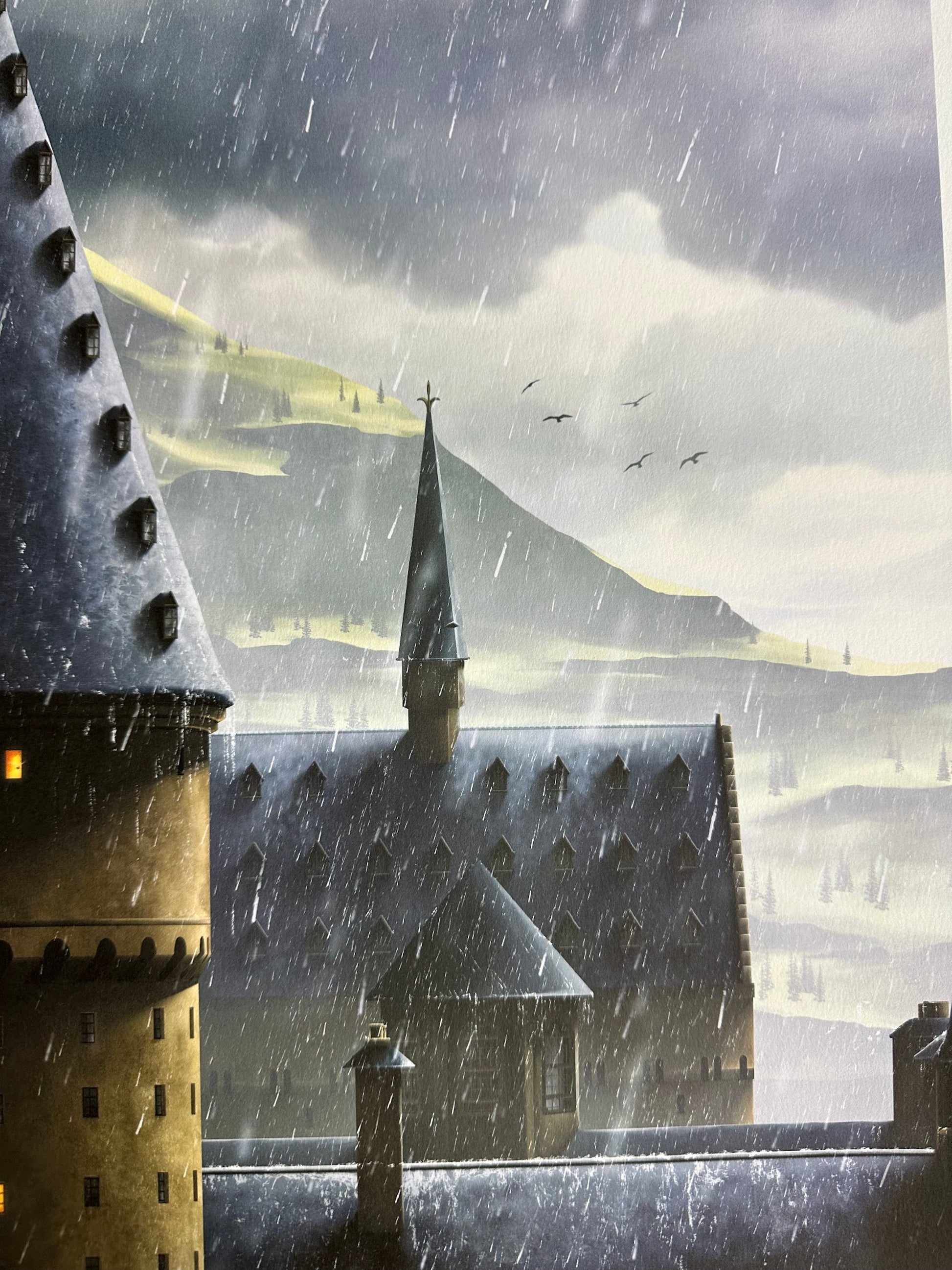 Ben Harman – Harry Potter and the Prisoner of Azkaban, 12 x 36 in, art print, image 3