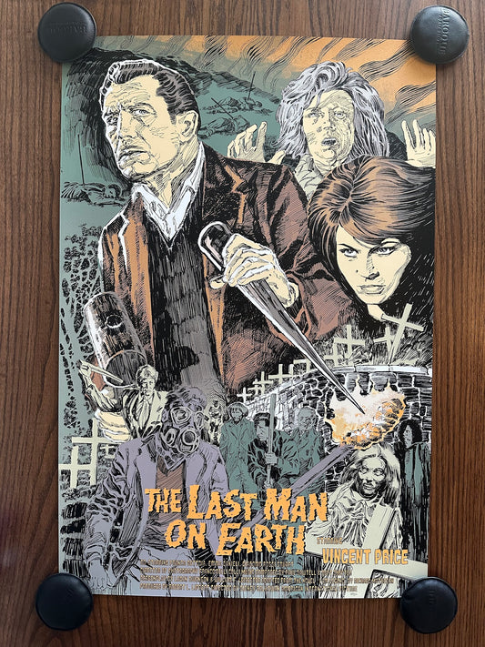 Tom Mandrake – The Last Man on Earth, 24 x 36 in, poster, image 3