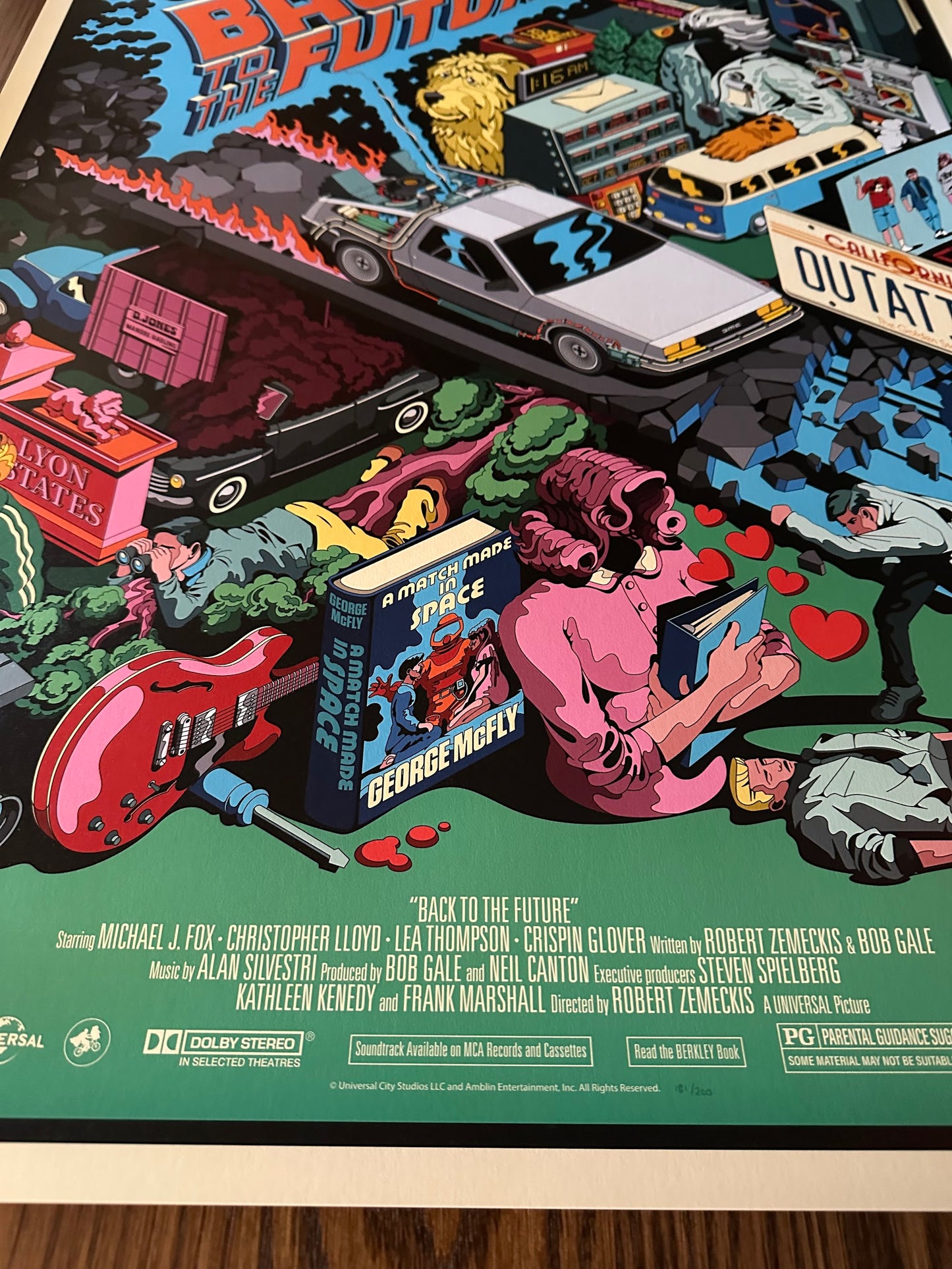 Dave Arcade – Back to the Future, 24 x 36 in, poster, image 8