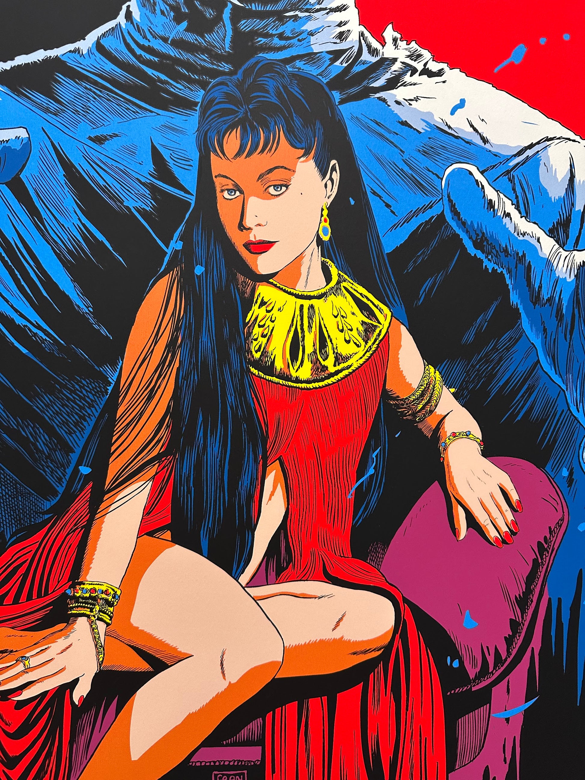 Francesco Francavilla – The Mummy, 24 x 36 in, poster, image 4