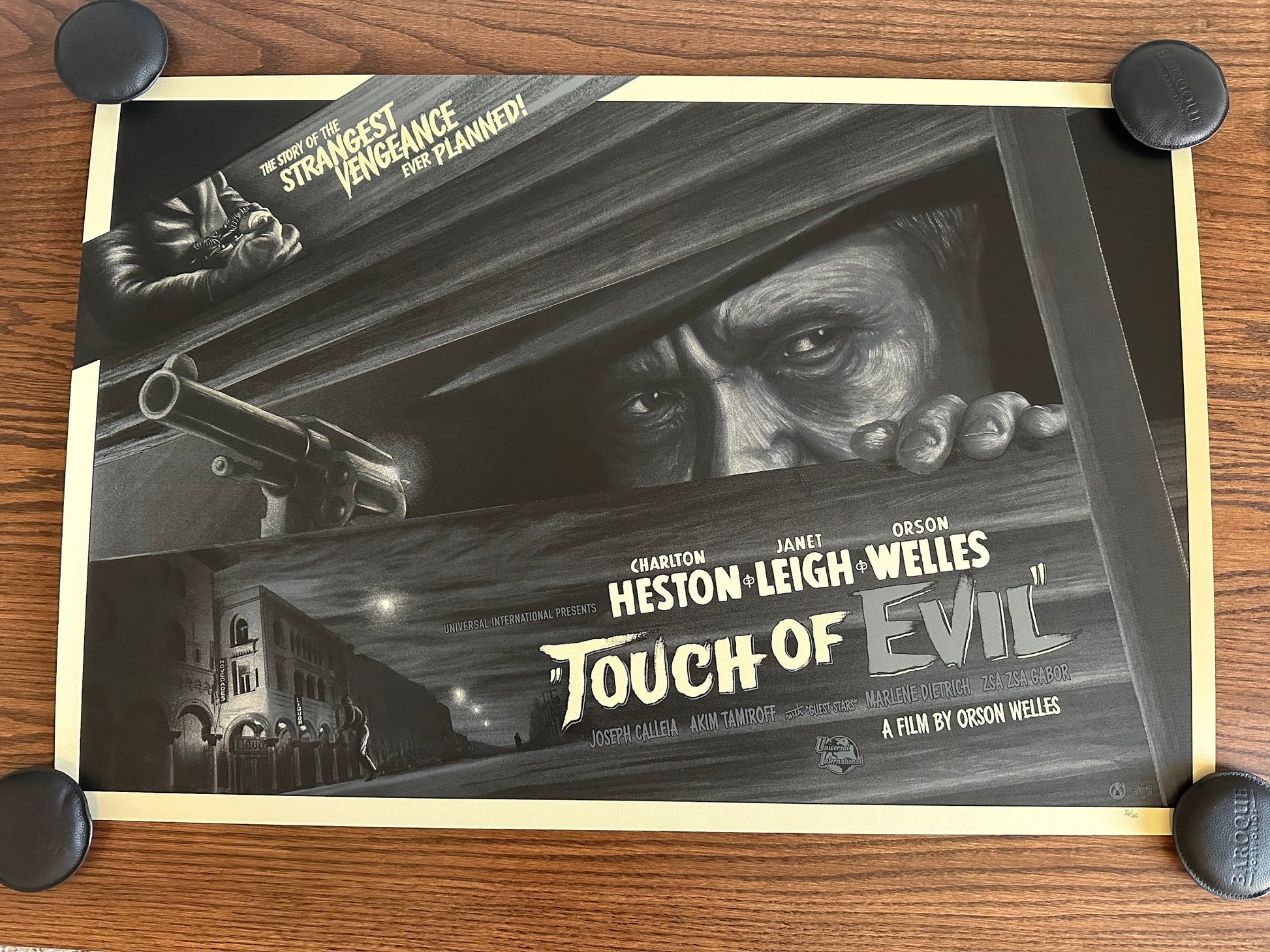 Mike Saputo – Touch of Evil Variant, 36 x 24 in, poster, image 3
