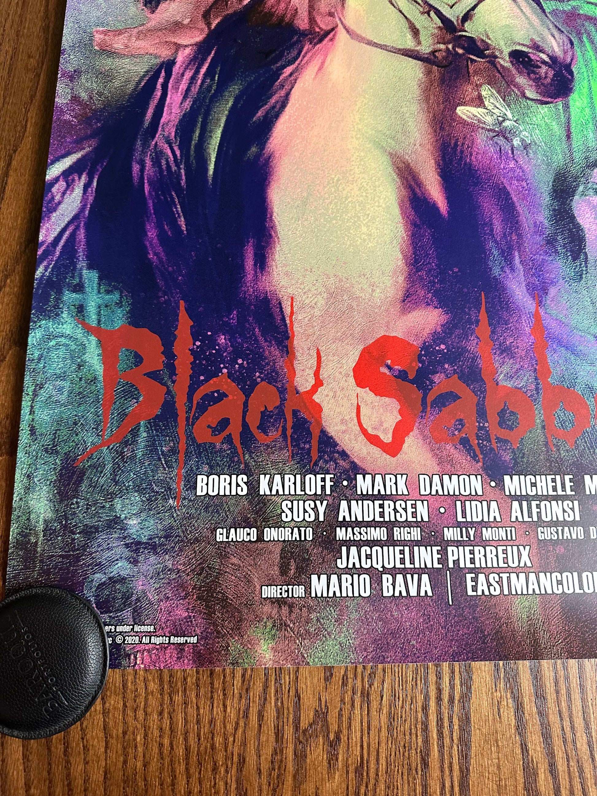 Richard Hilliard – Black Sabbath, 24 x 36 in, poster, image 5