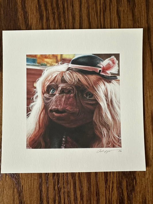 Ashton Gallagher - ET Portrait 6x6 art print