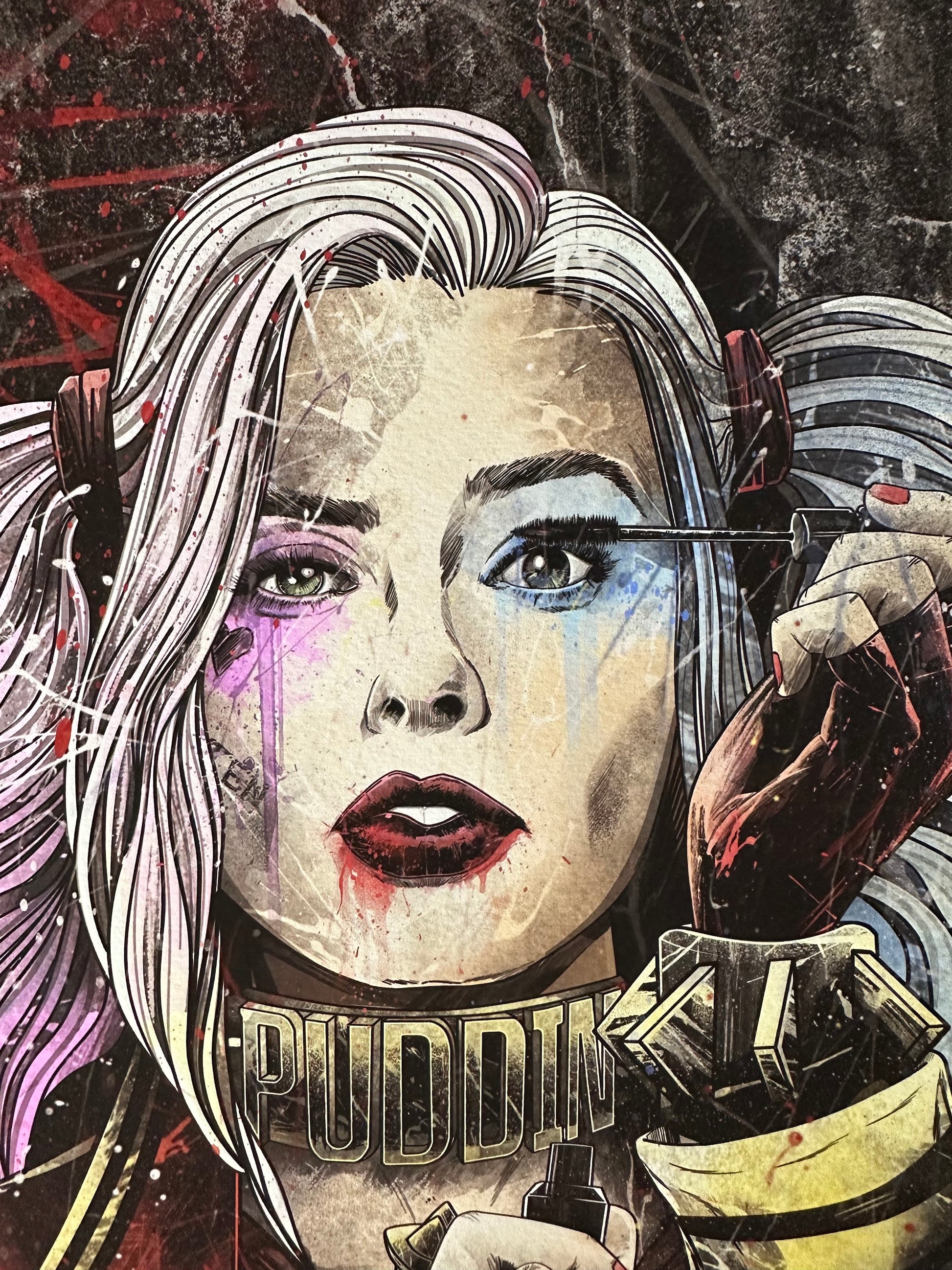 JP Valderrama – Harley Quinn "Dolled Up", 13 x 19 in, art print, image 2