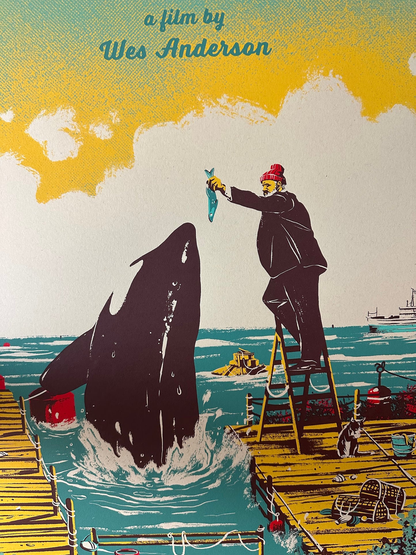 Marie Bergeron - The Life Aquatic 24x36 movie poster - detail image 3