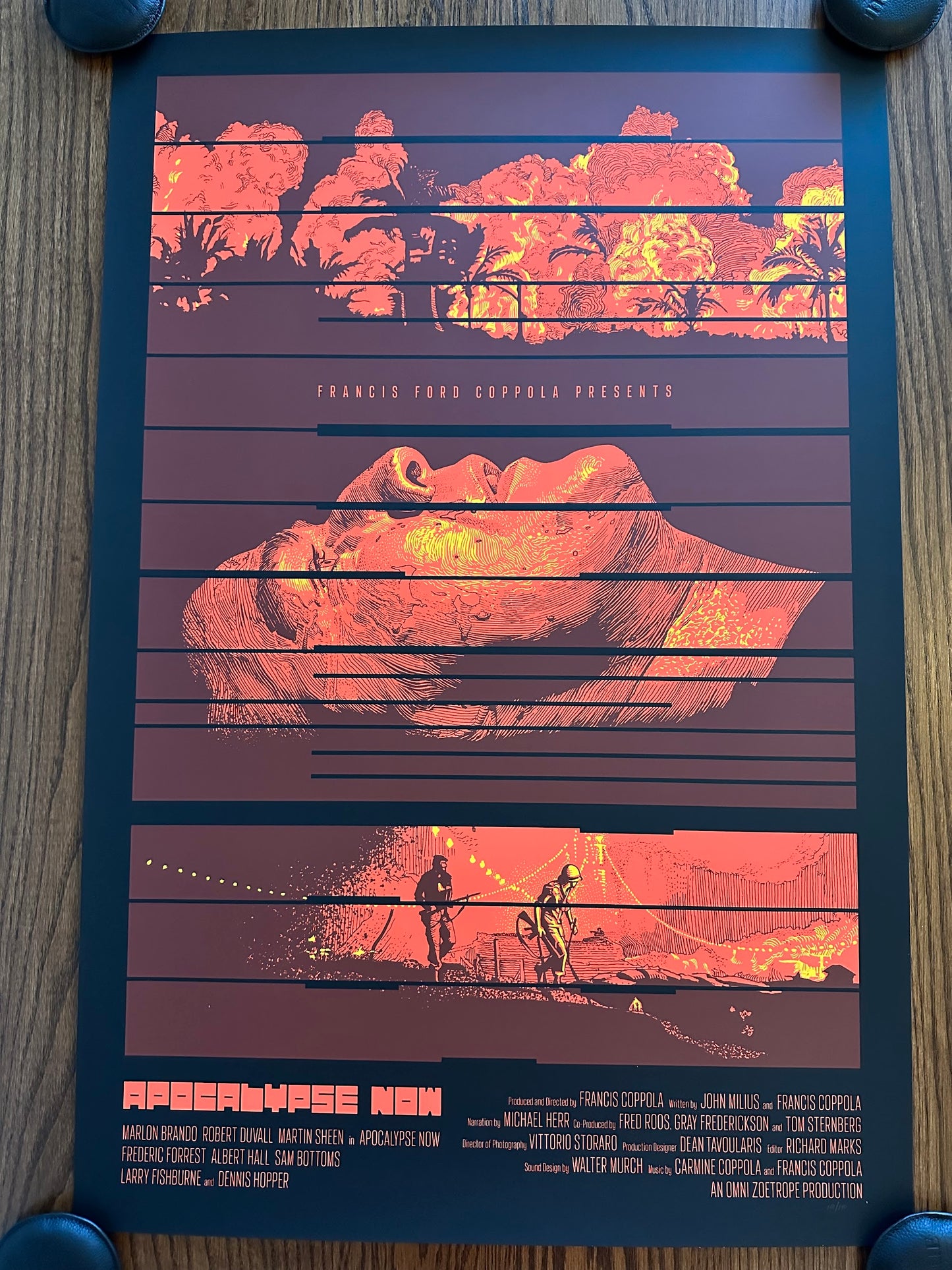 Alberto Russo – Apocalypse Now, 24 x 36 in, poster