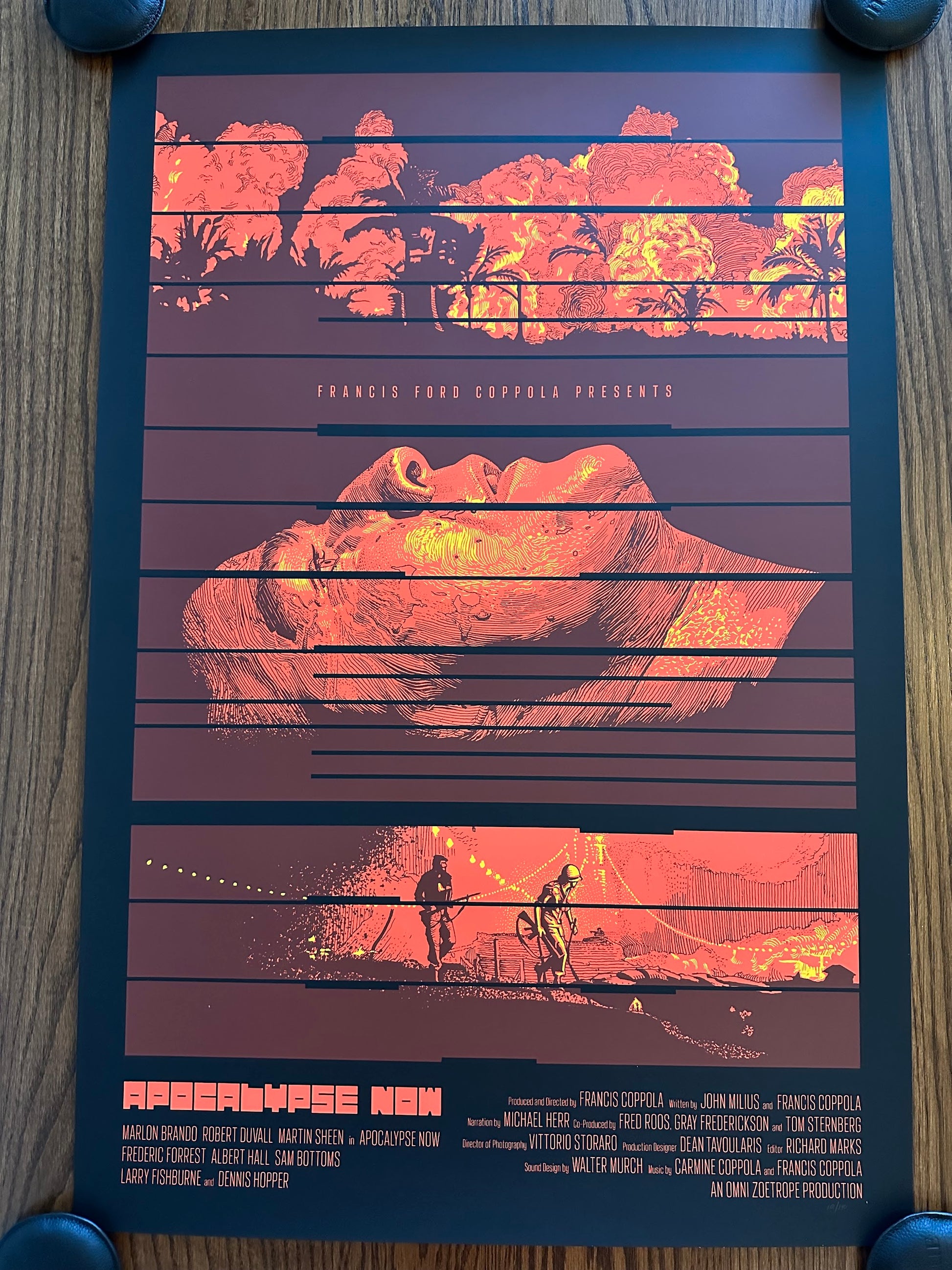Alberto Russo – Apocalypse Now, 24 x 36 in, poster