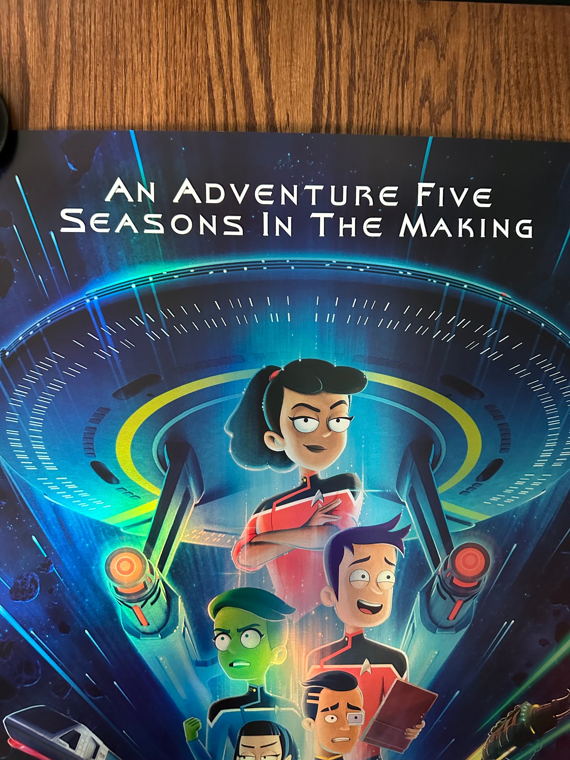 Matt Ferguson – Star Trek Lower Decks Foil Variant, 24 x 36 in, poster, image 2