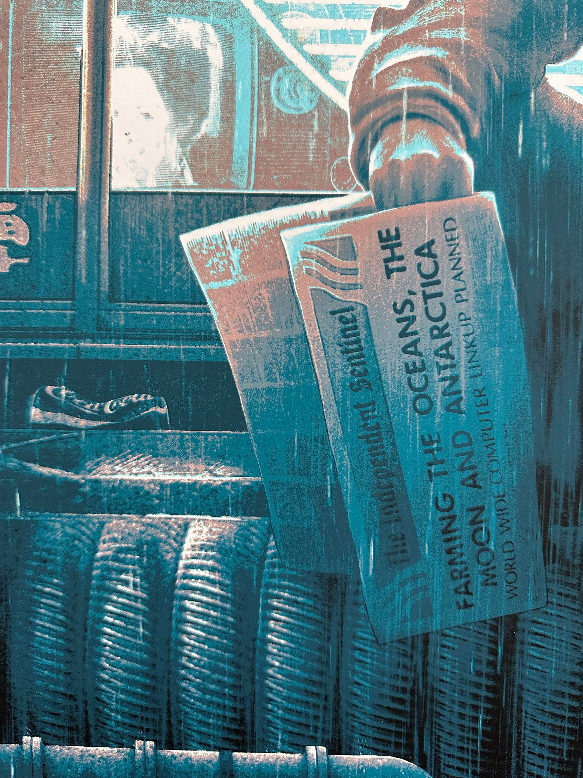 Kevin Wilson – Blade Runner, 24 x 36 in, poster, image 3