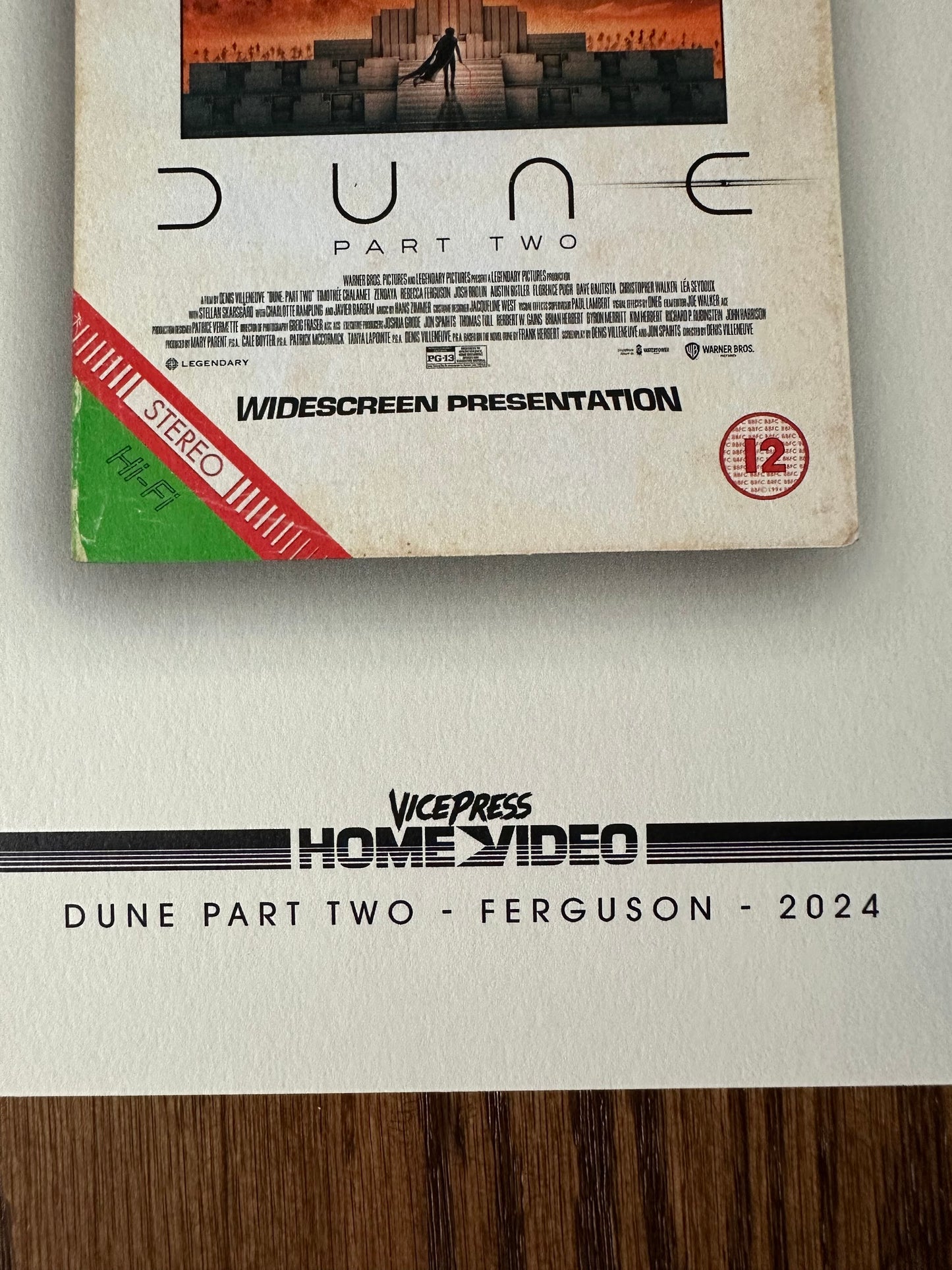 Matt Ferguson - Dune Vice Press VHS Promo 8x10 art print - detail image 4