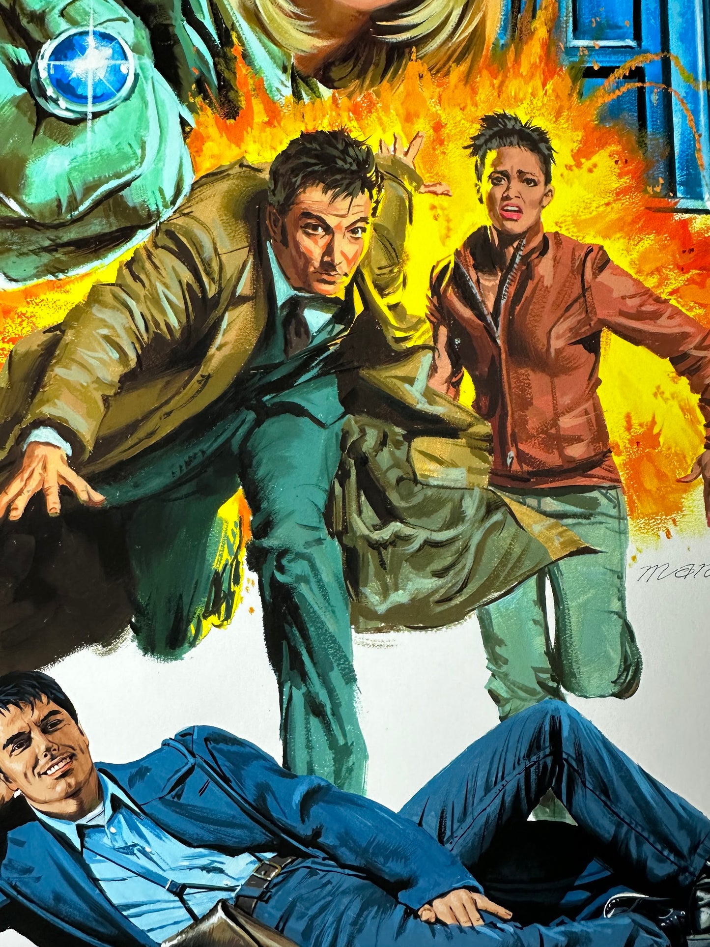 Paul Mann – Doctor Who Variant, 36 x 24 in, poster, image 5