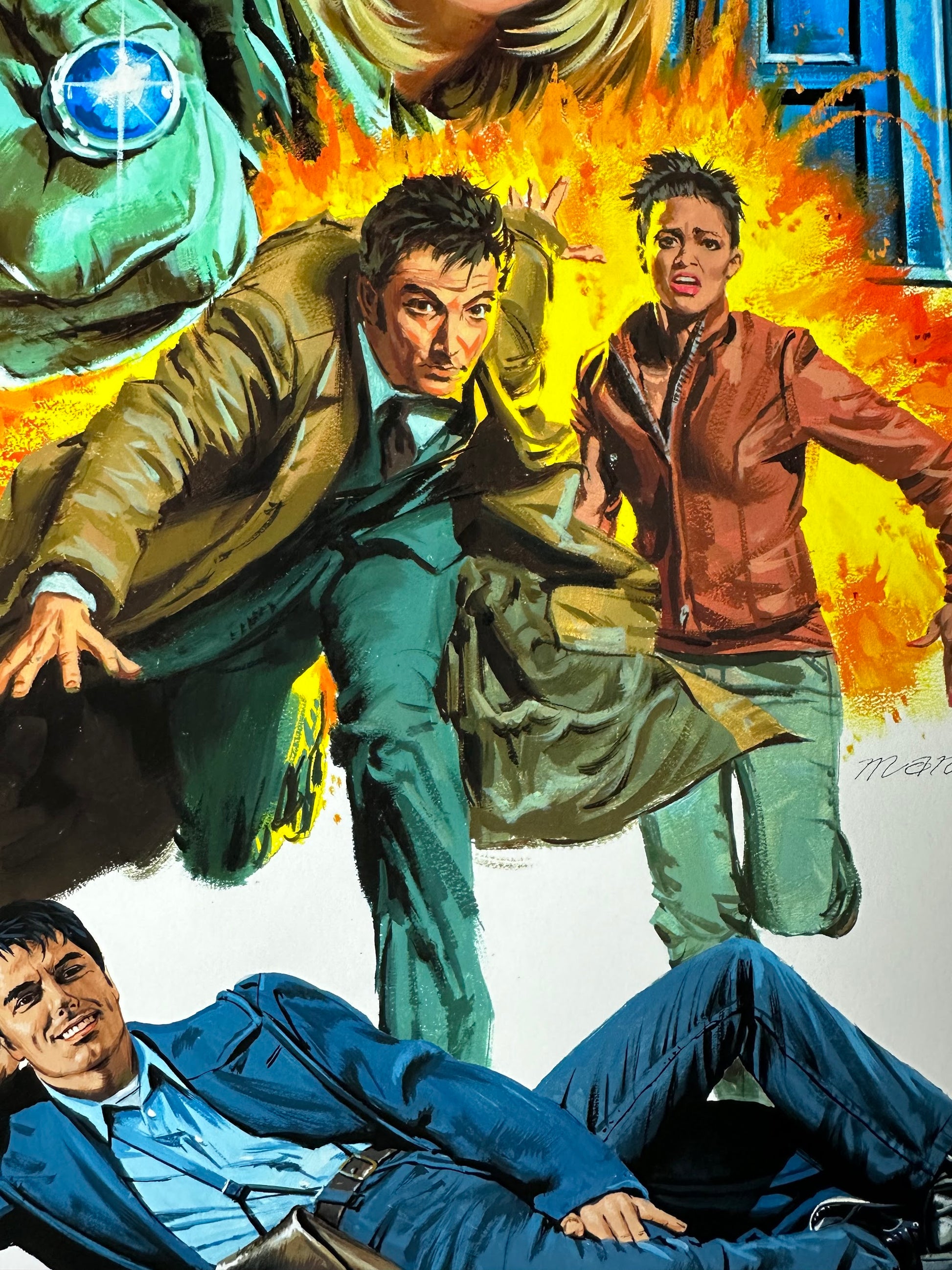 Paul Mann – Doctor Who Variant, 36 x 24 in, poster, image 5