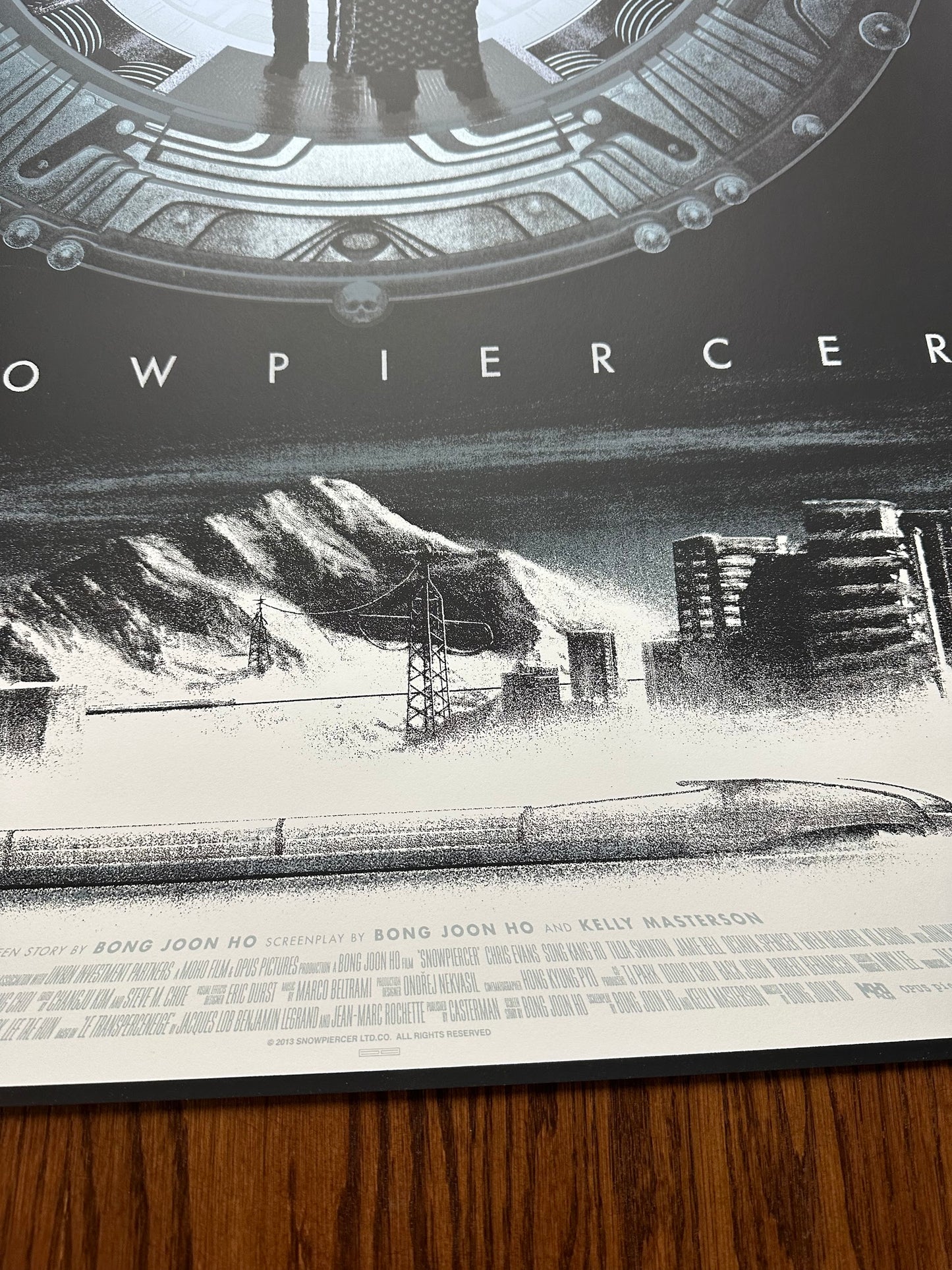 JC Richard – Snowpiercer, 24 x 36 in, poster, image 8