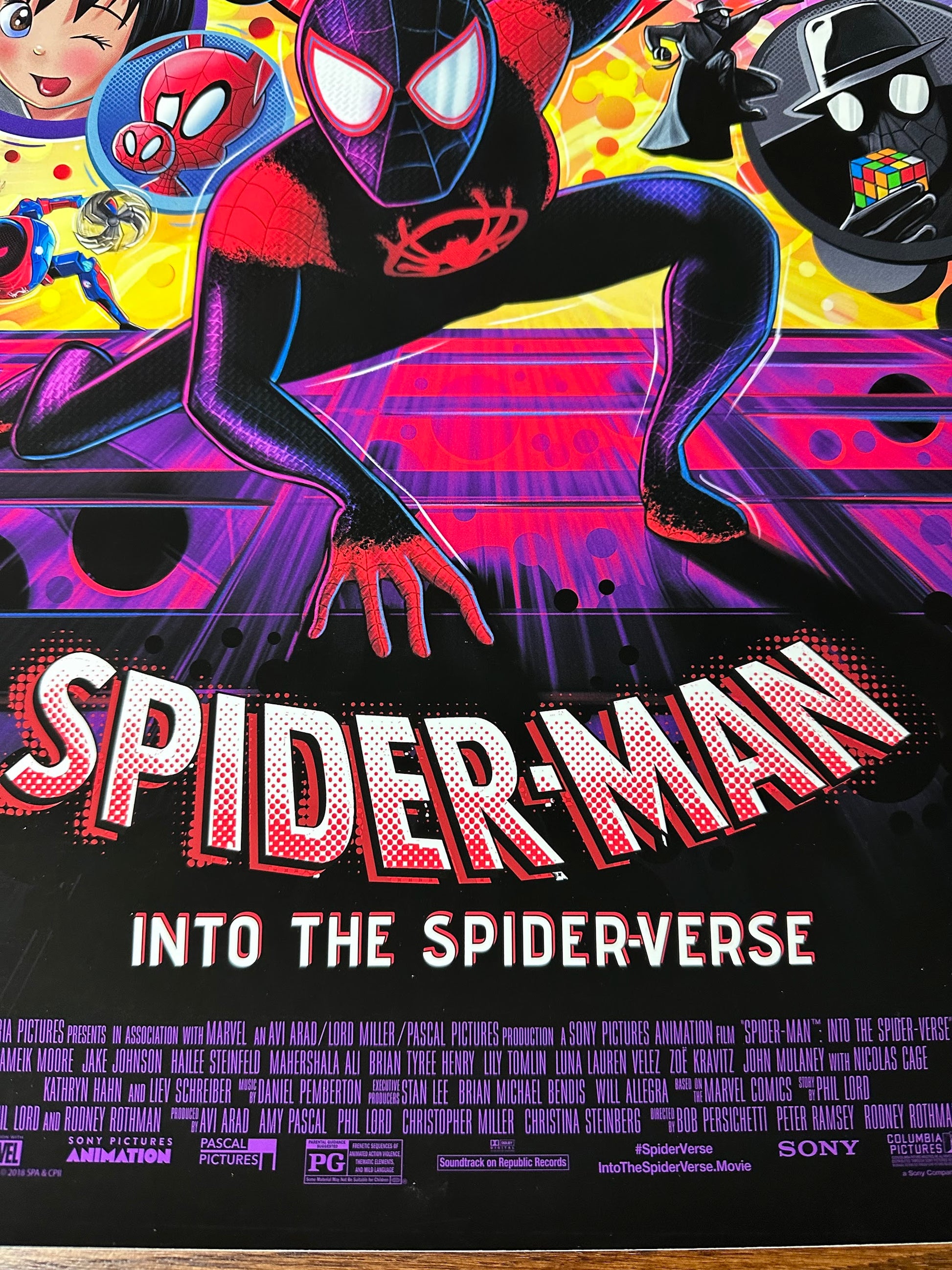 Sam Gilbey – Spider-Man Into the Spider-Verse, 16 x 24 in, art print, image 7