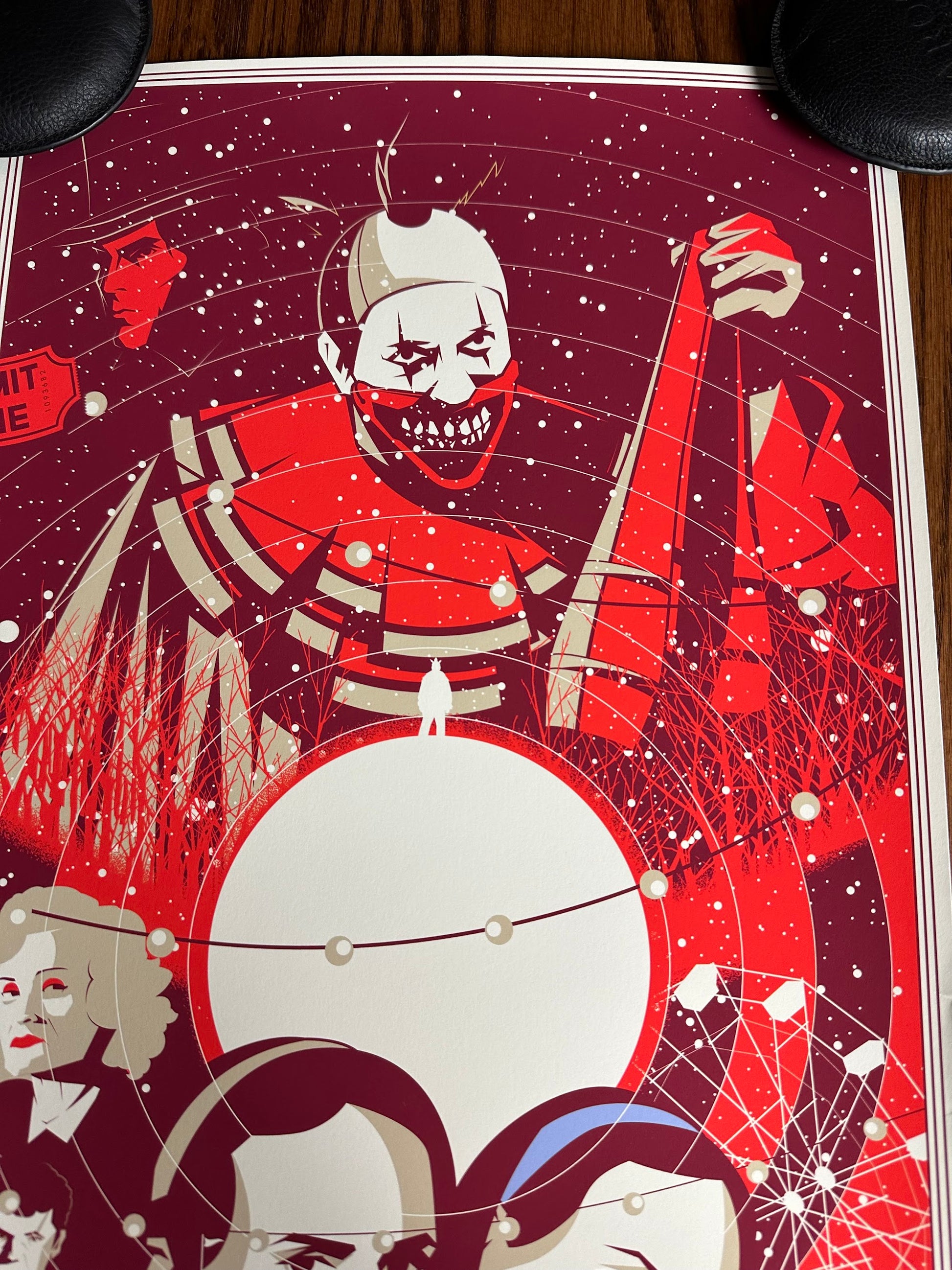 Marinko Milosevski – American Horror Story Freak Show, 12 x 36 in, art print, image 2