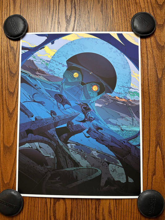 Kilian Eng – Airship 2, 18 x 24 in, art print