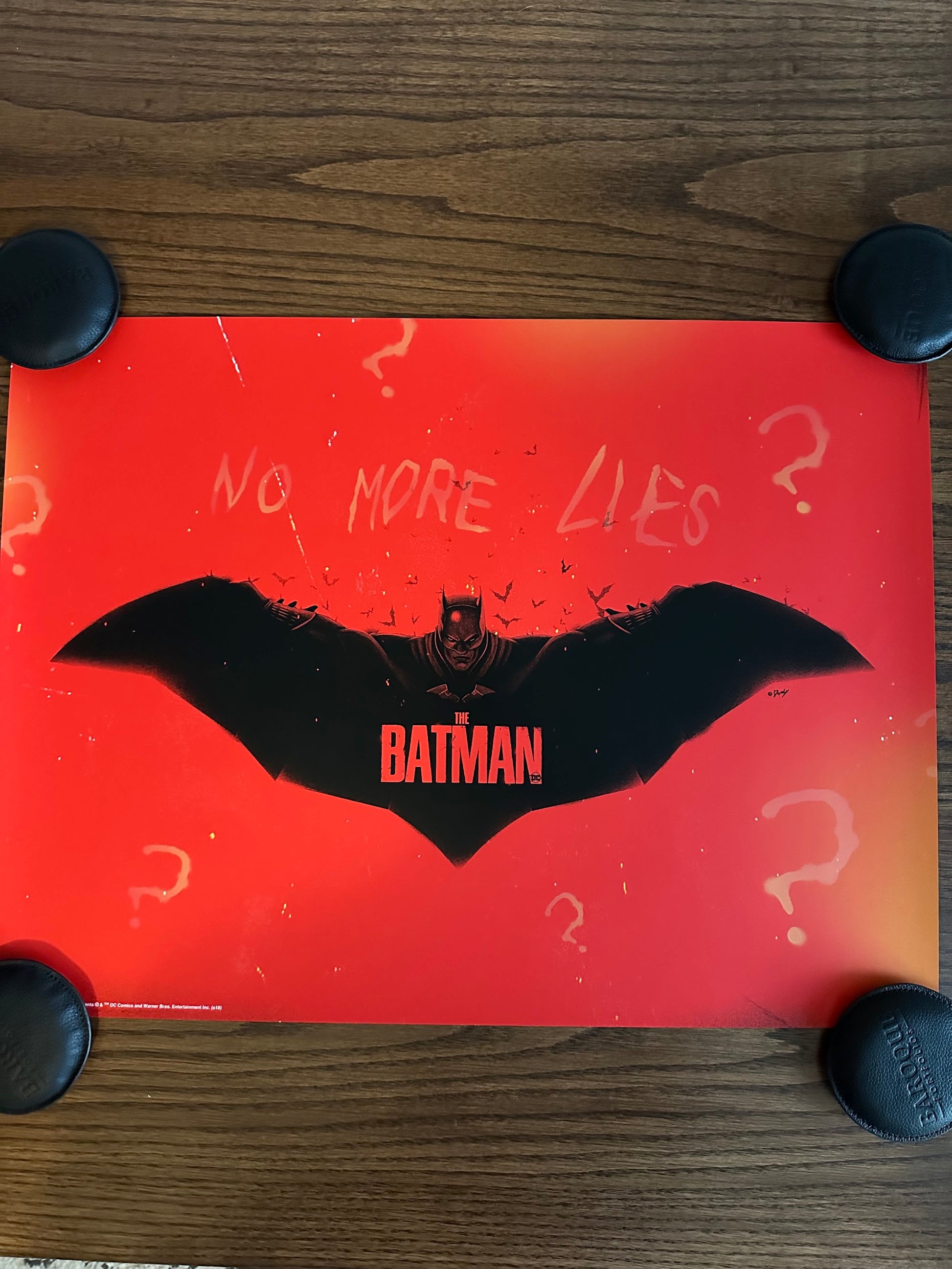 Doaly – The Batman Red Variant, 24 x 18 in, art print, image 7