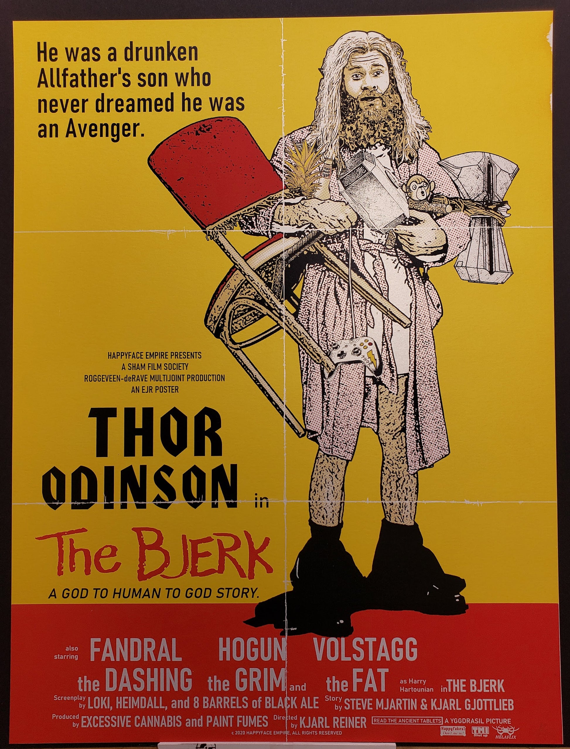 EJR – The Bjerk, 18 x 24 in, art print, image 7