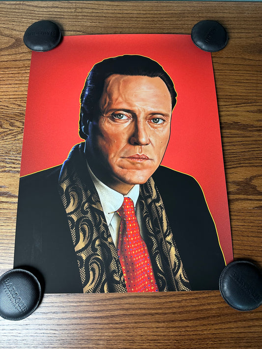 Berkay Daglar – Christopher Walken True Romance Portrait, 18 x 24 in, art print