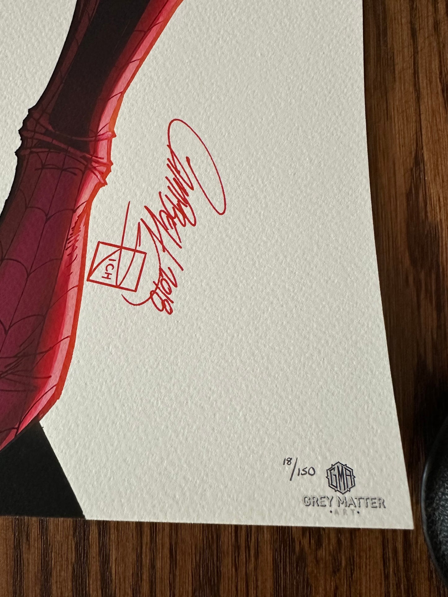 J. Scott Campbell – Spider-man, 16 x 24 in, art print, image 4