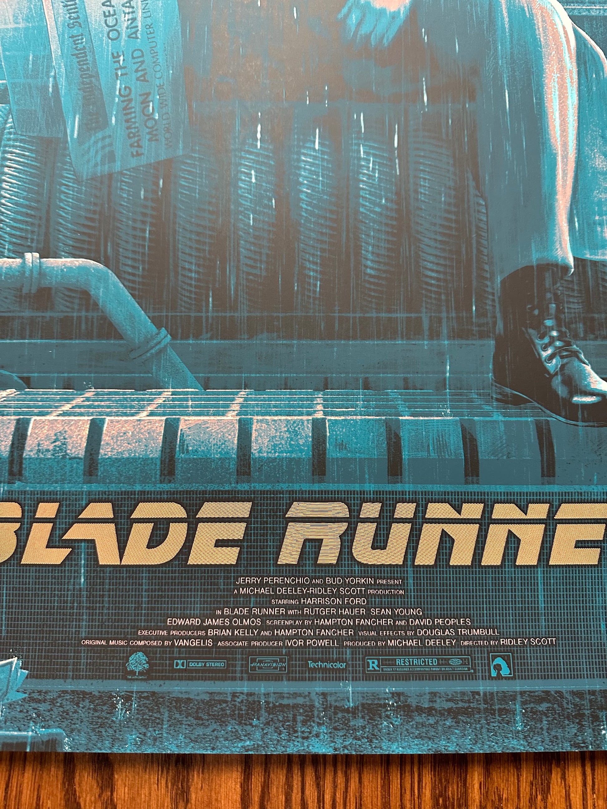 Kevin Wilson – Blade Runner, 24 x 36 in, poster, image 5