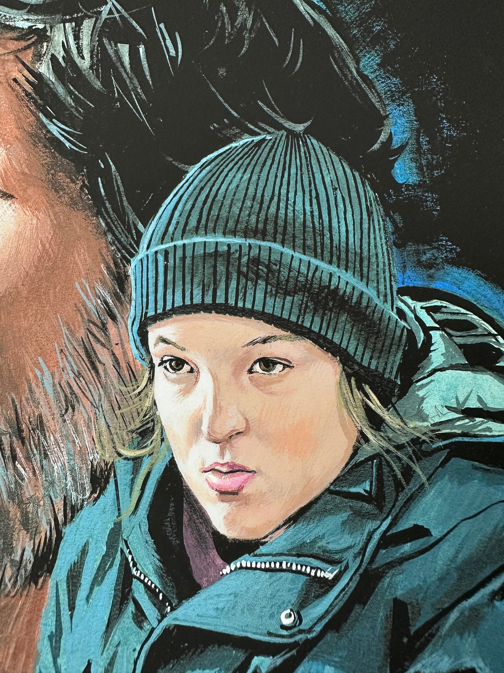 Paul Mann – The Last of Us Portrait, 16 x 12 in, art print, image 7