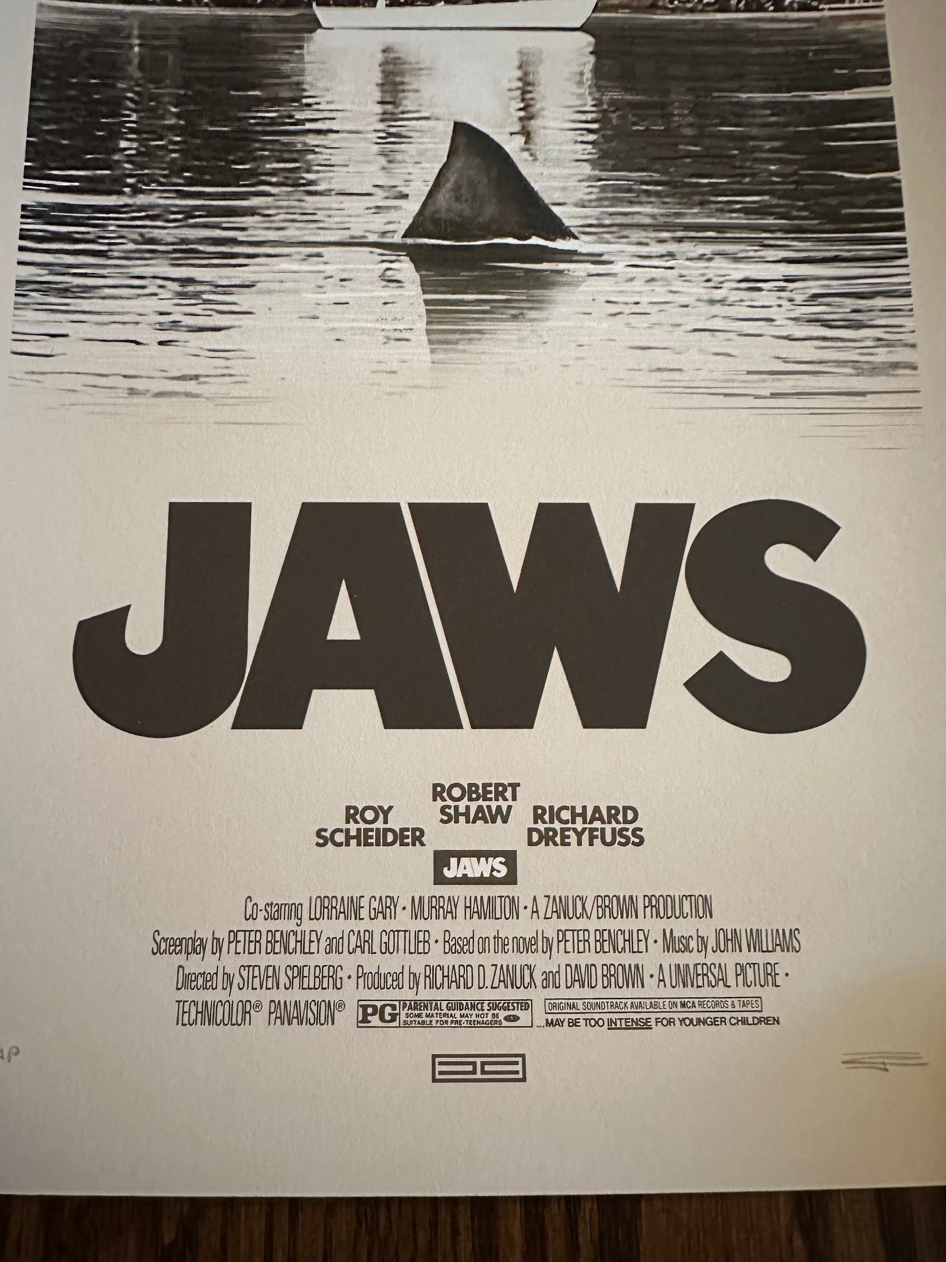 JC Richard – Jaws Amity Harbor, 10 x 24 in, art print, image 2