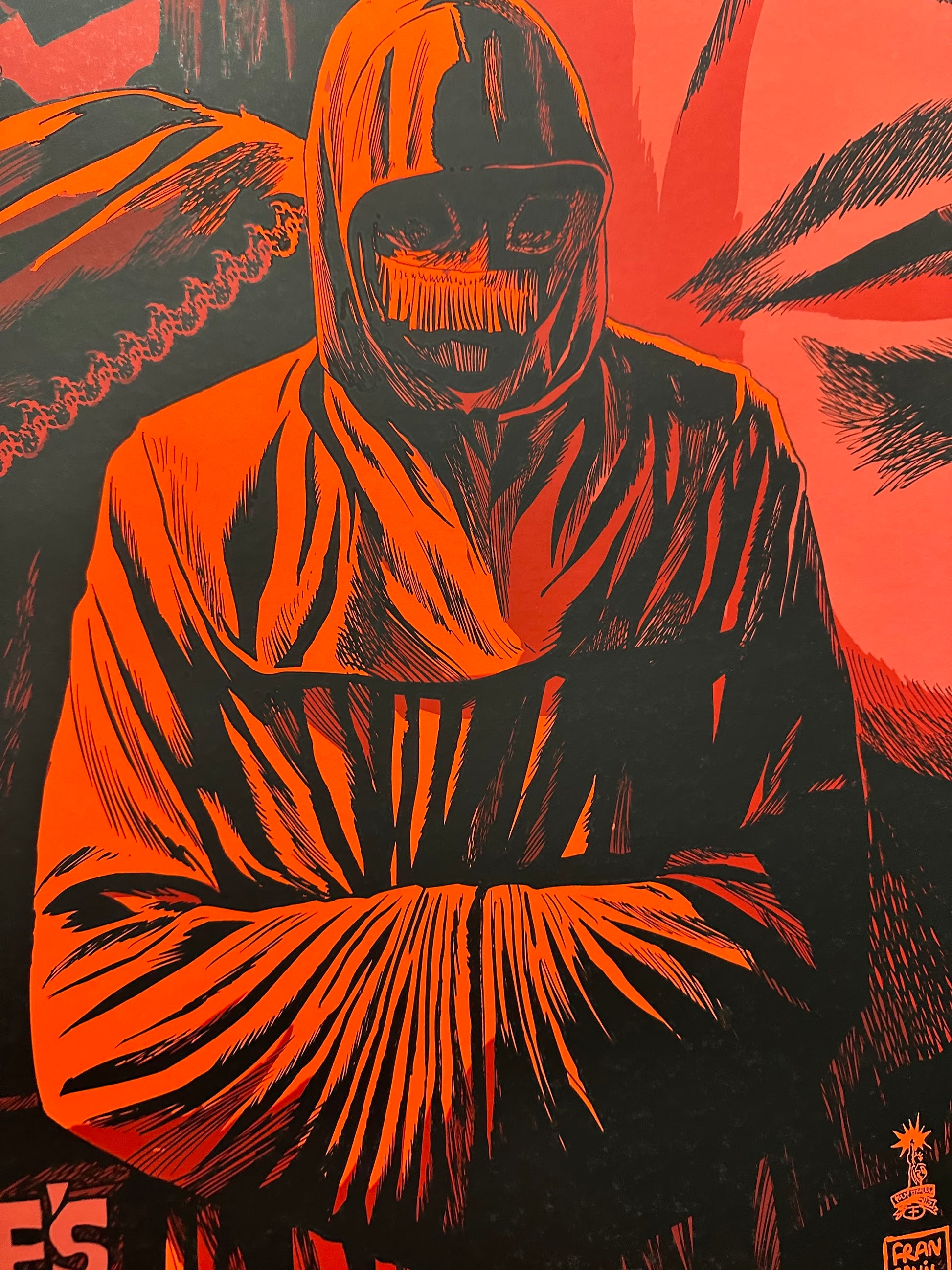 Francesco Francavilla – Masque of the Red Death, 24 x 36 in, poster, image 3