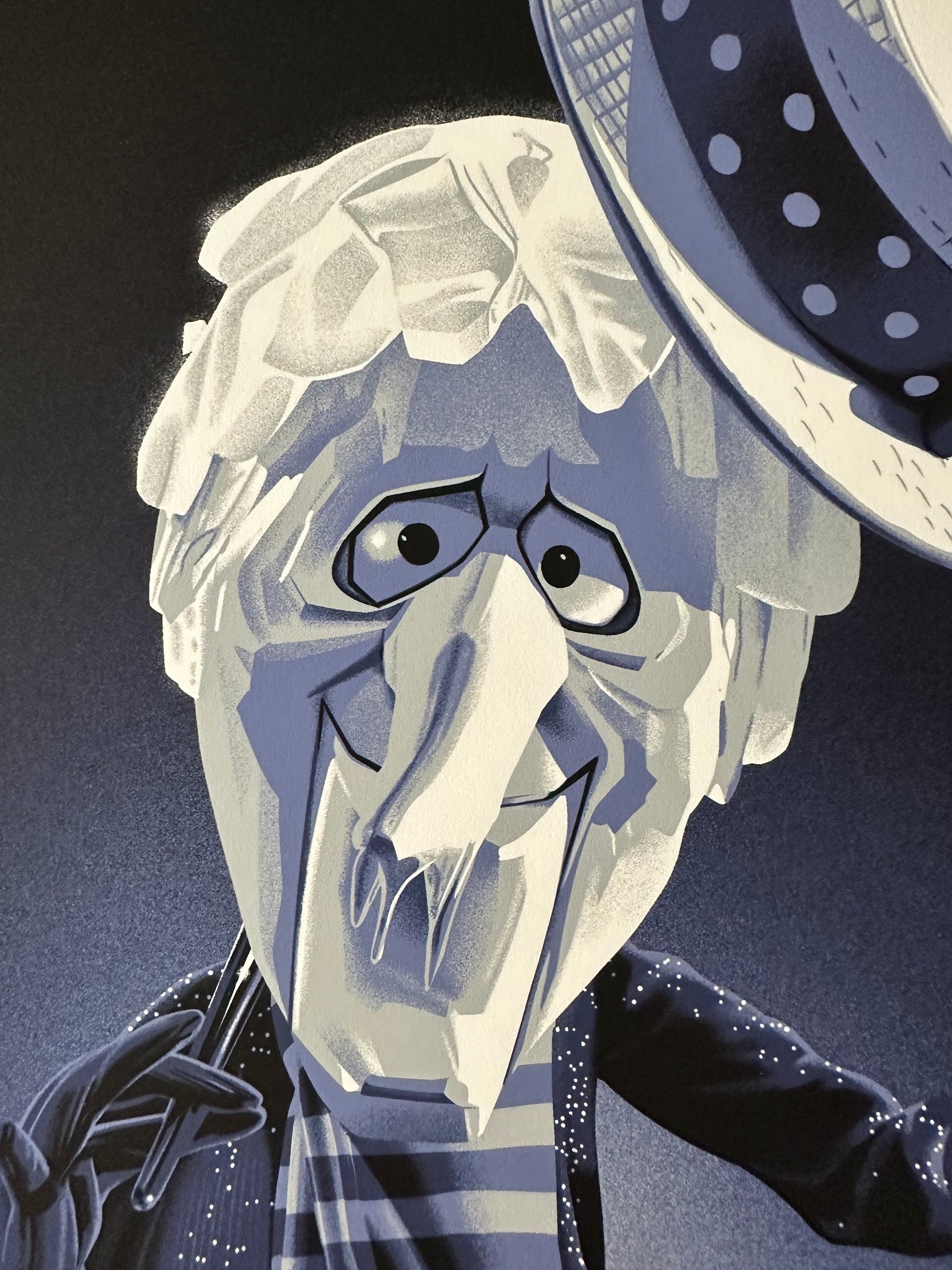 Chris Koehler – Snow Miser, 12 x 12 in, art print, image 2