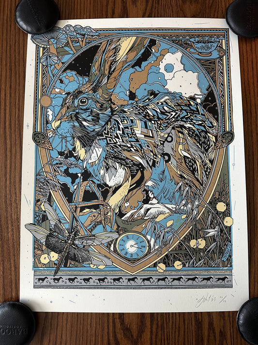 Tyler Stout – Lepus Reflector, 18 x 24 in, art print