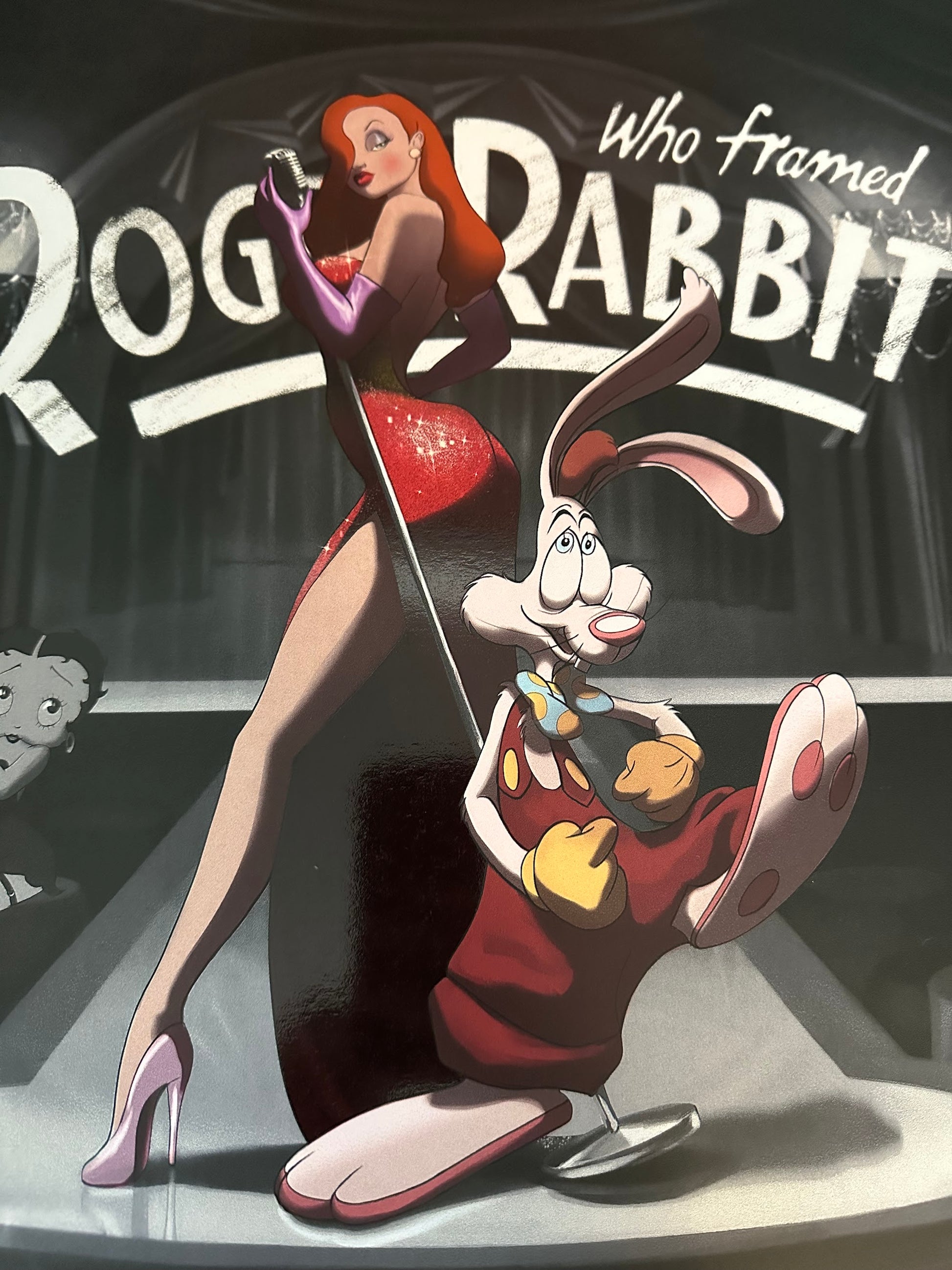 Ann Bembi – Who Framed Roger Rabbit Variant, 36 x 24 in, poster, image 8