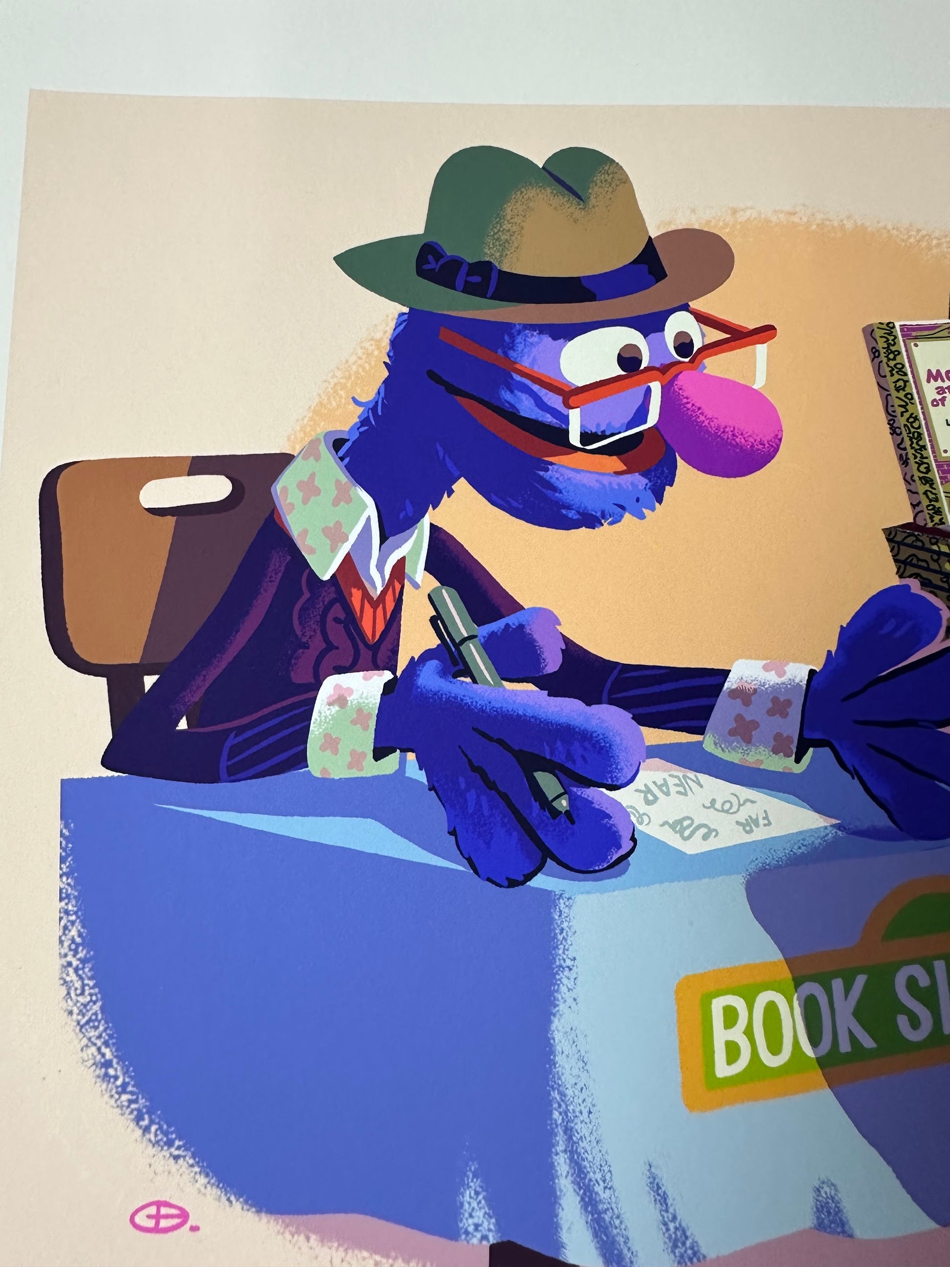 Glen Brogan – Grover, 14 x 11 in, art print, image 2