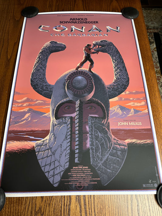 Laurent Durieux – Conan the Barbarian, 24 x 36 in, poster