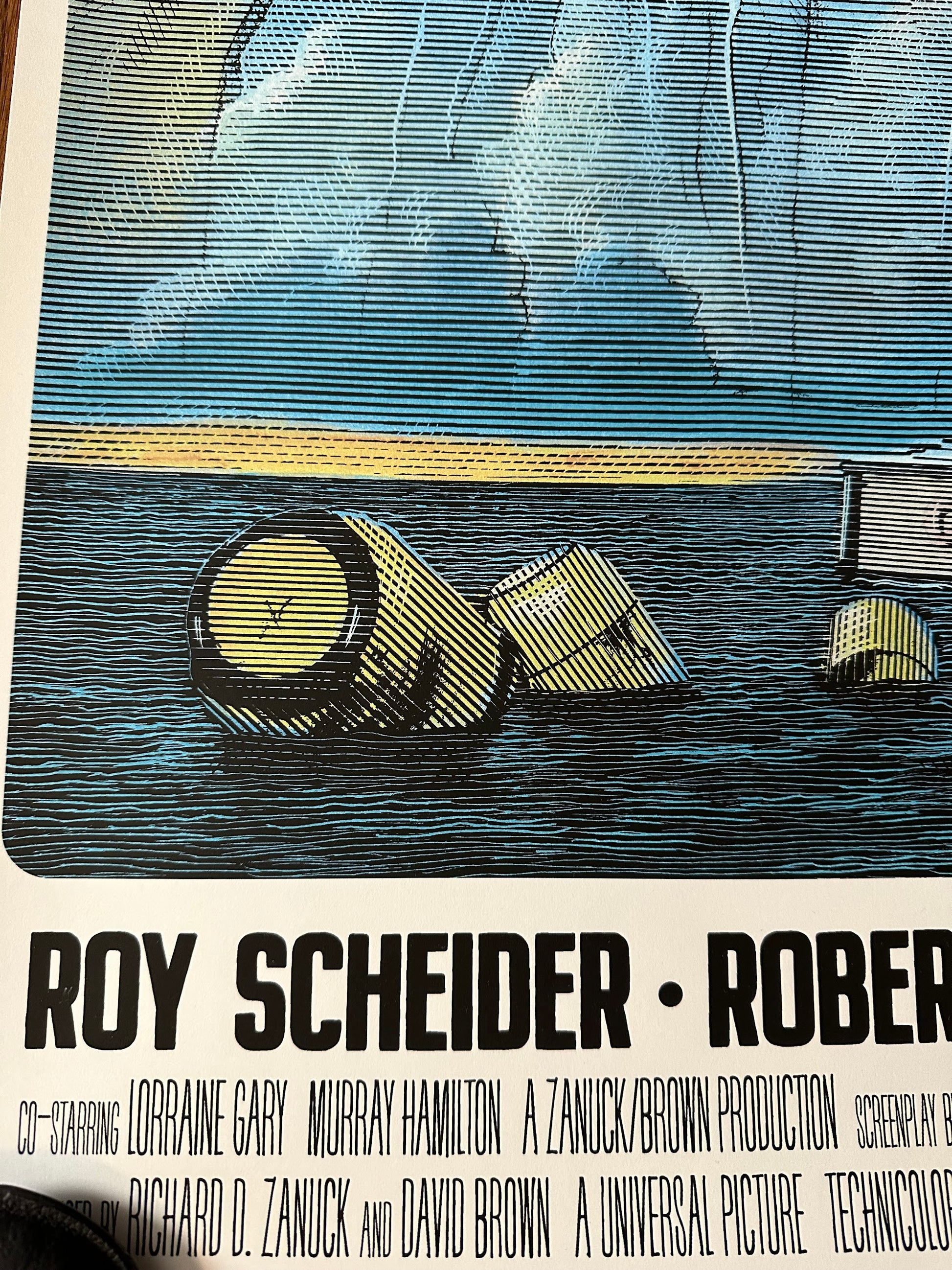 Mark Summers - Jaws 24x36 movie poster - detail image 6