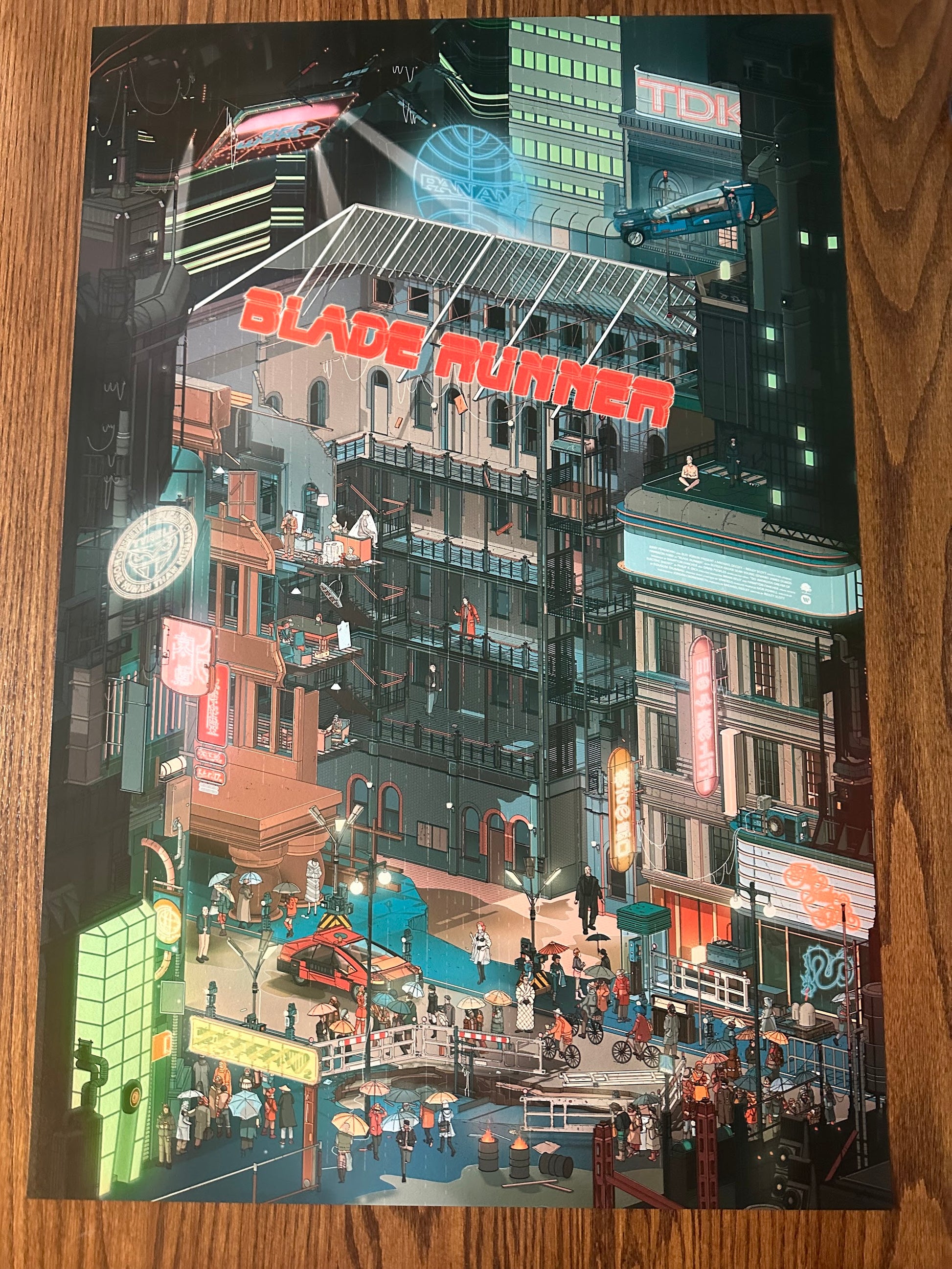 Doug John Miller – Blade Runner Variant, 24 x 36 in, poster