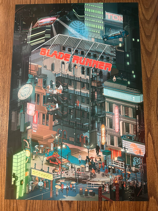 Doug John Miller – Blade Runner Variant, 24 x 36 in, poster