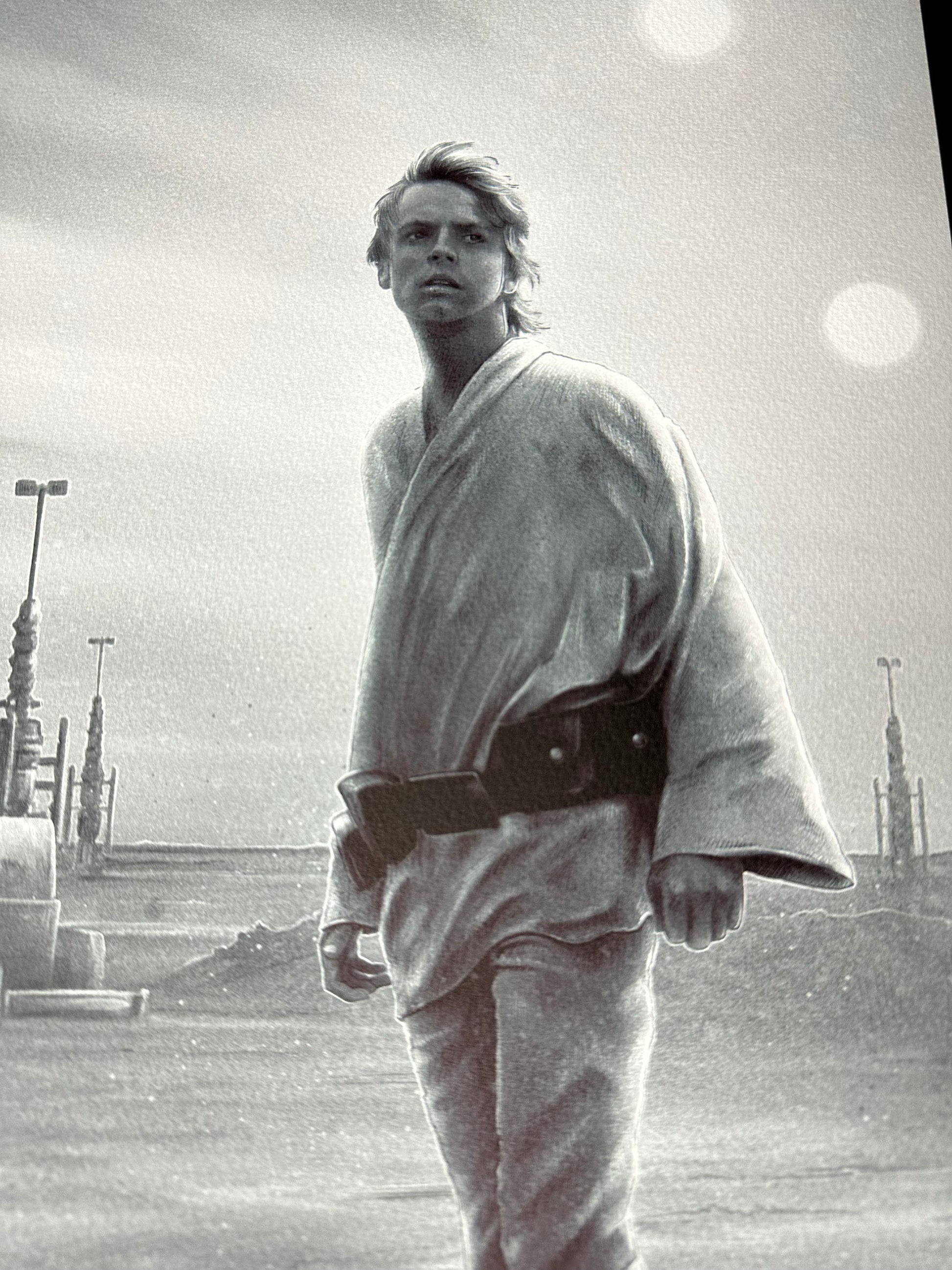 Kevin Wilson – Star Wars A New Hope Art Variant, 12 x 24 in, art print, image 2