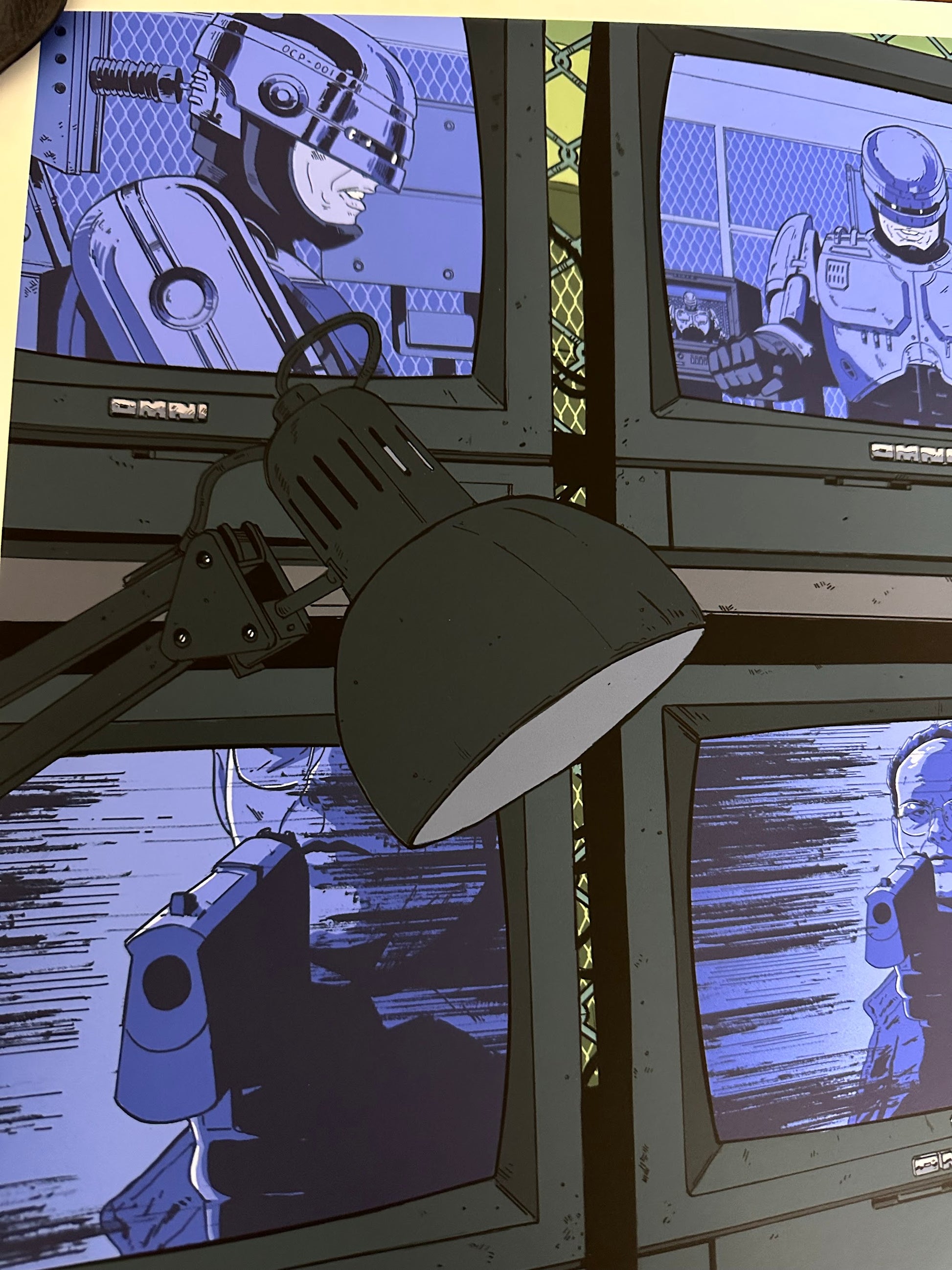 Laurie Greasley – Robocop, 24 x 18 in, art print, image 5