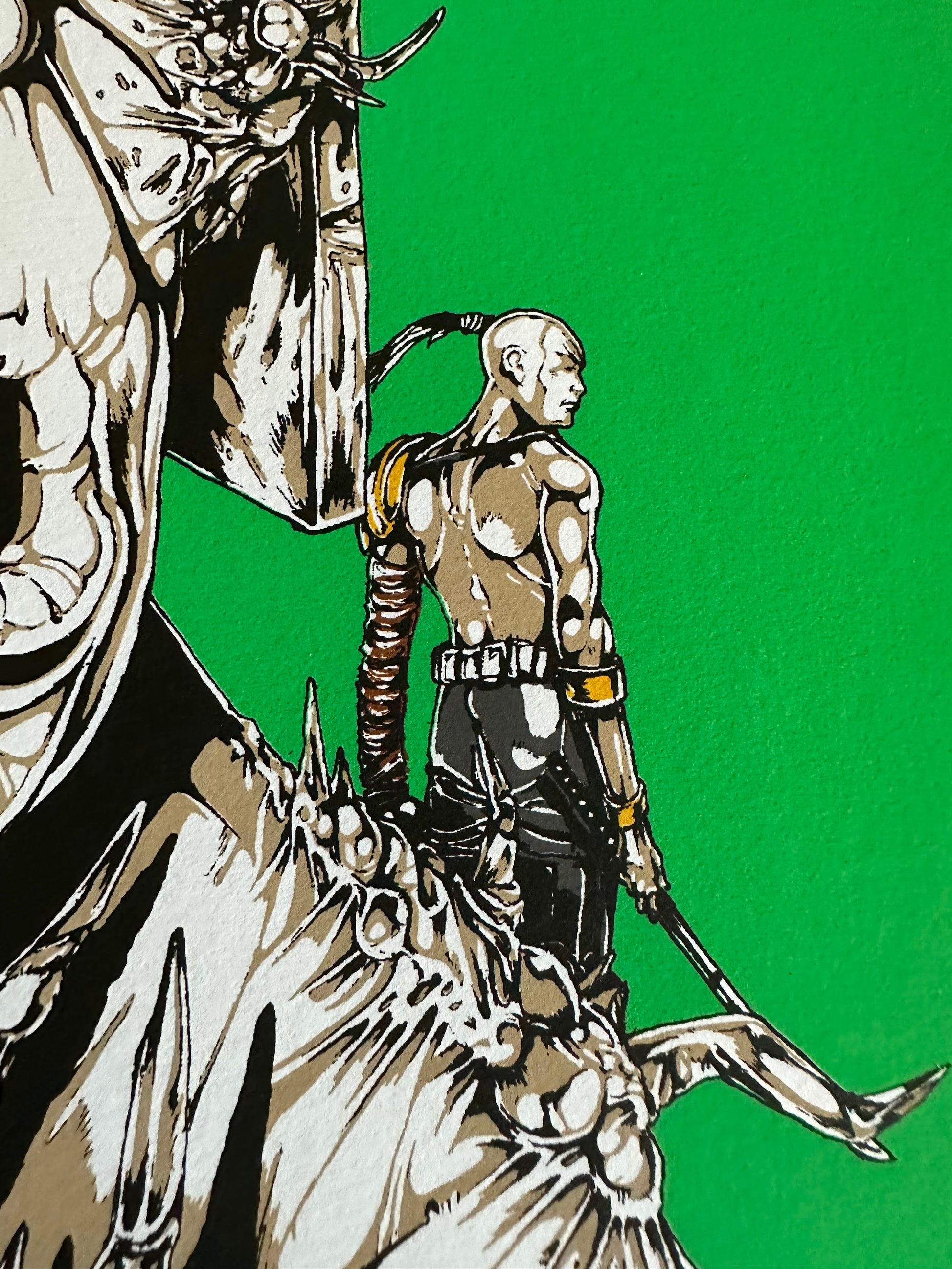 Boneface – Planet Hulk Green Variant, 18 x 24 in, art print, image 6