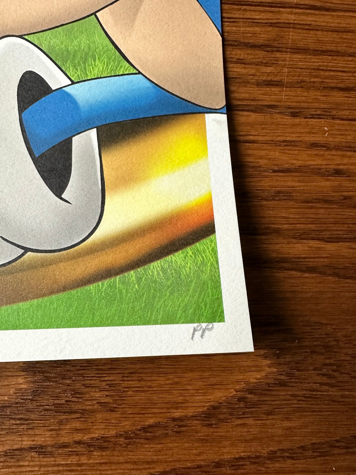 Andy Fairhurst – Sonic the Hedgehog, 12 x 16 in, art print, image 4