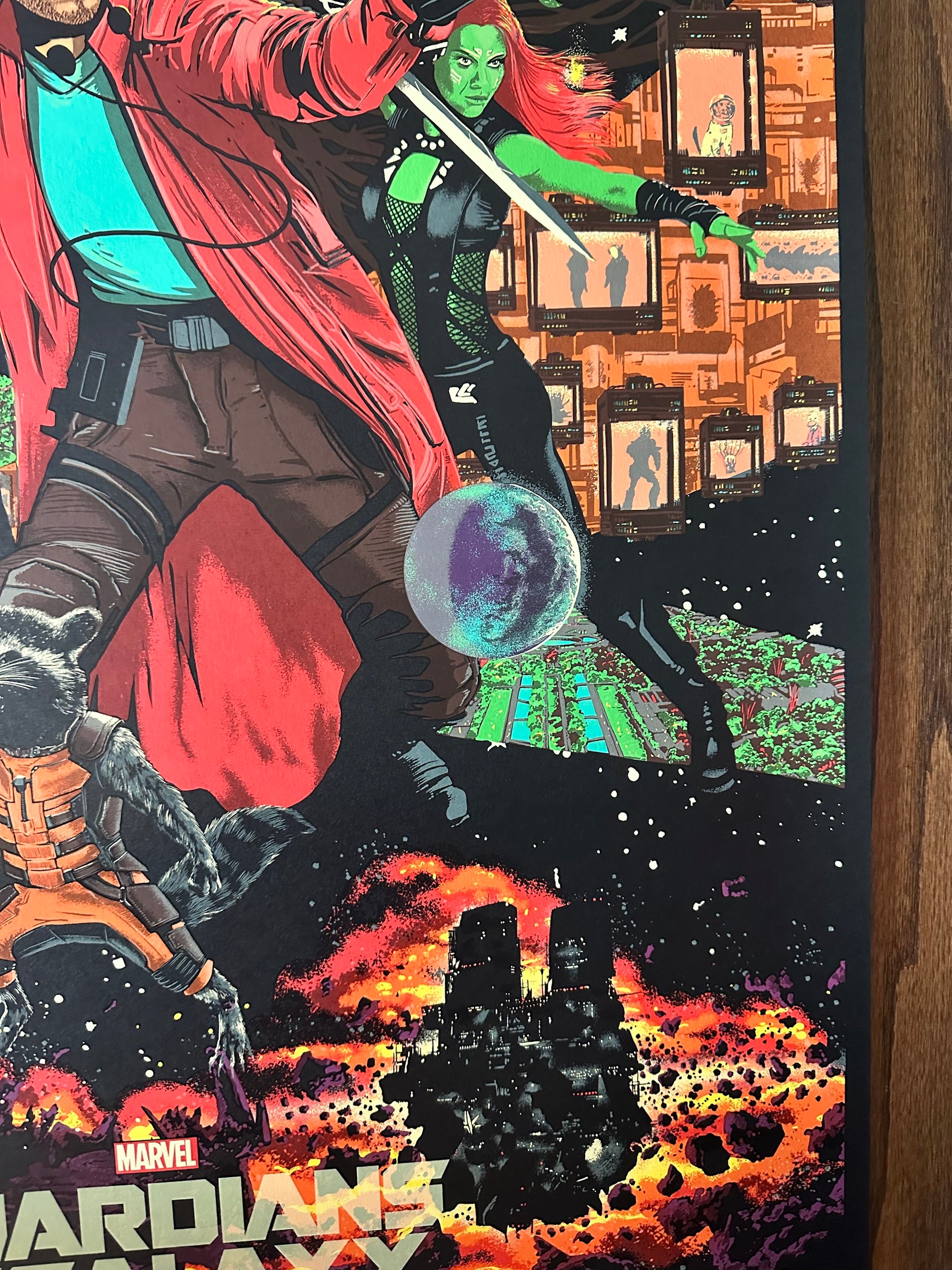 Raid71 – Guardians of the Galaxy, 24 x 36 in, poster, image 4