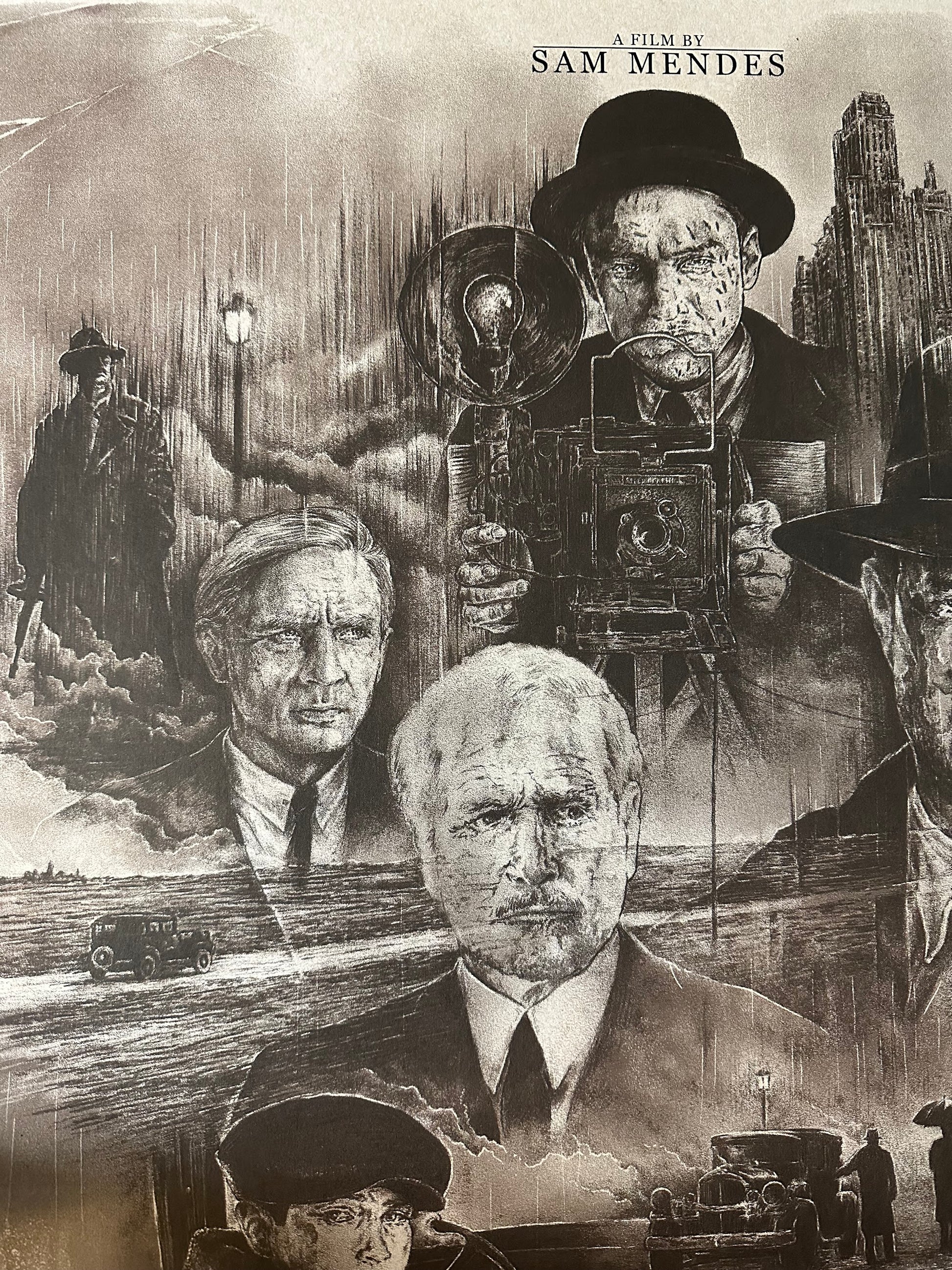 Andrew Rowland - Road to Peridition Gold Variant 24x36 movie poster - detail image 4