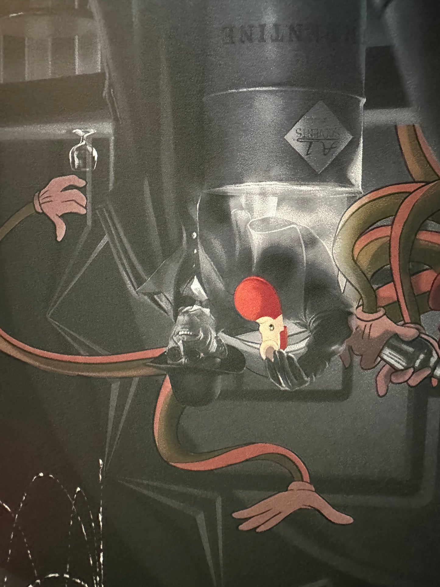 Ann Bembi – Who Framed Roger Rabbit Variant, 36 x 24 in, poster, image 5
