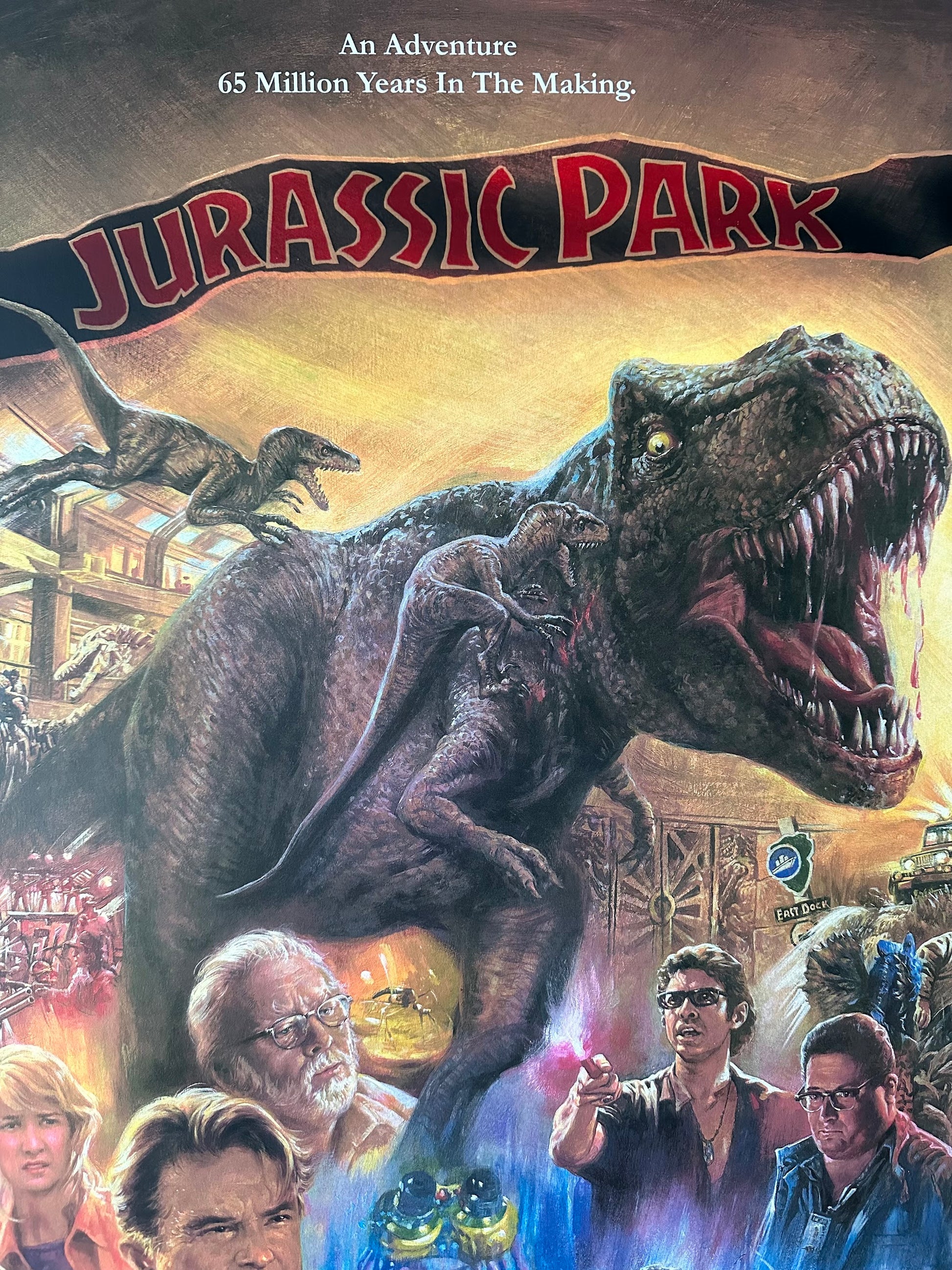 KWow – Jurassic Park, 24 x 36 in, poster, image 2