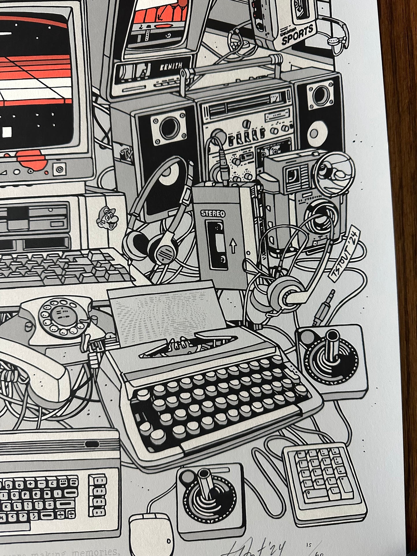 Tyler Stout – Random Access Memory Variant, 18 x 24 in, art print, image 5