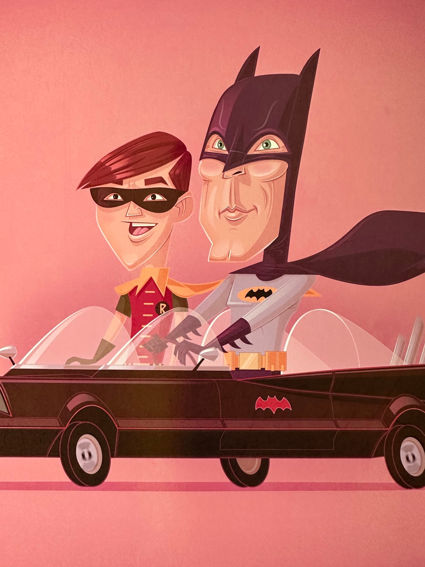 James Gilleard – Batman & Robin, 11.7 x 16.5 in, art print, image 3