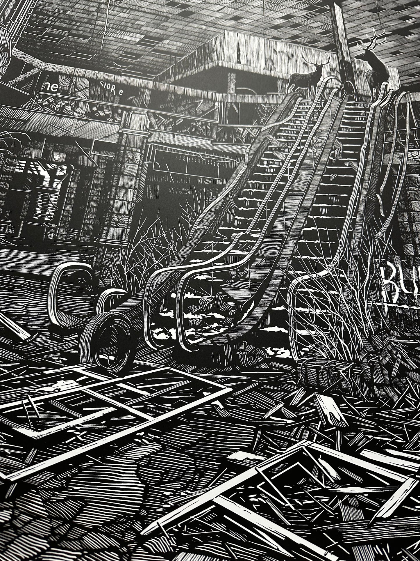 Daniel Danger – Abandoned Apocalyptic Building, 24 x 36 in, poster, image 6