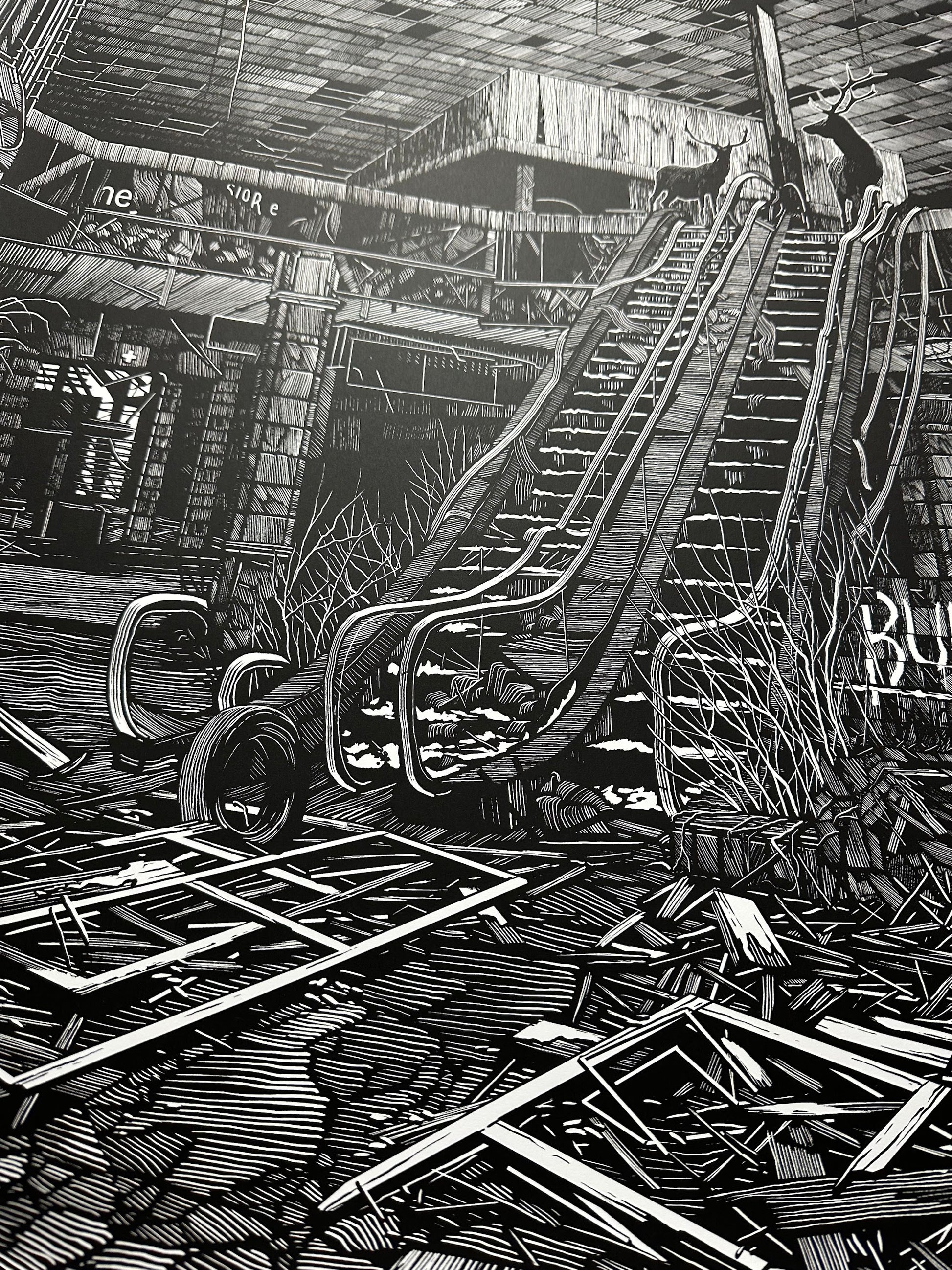 Daniel Danger – Abandoned Apocalyptic Building, 24 x 36 in, poster, image 6