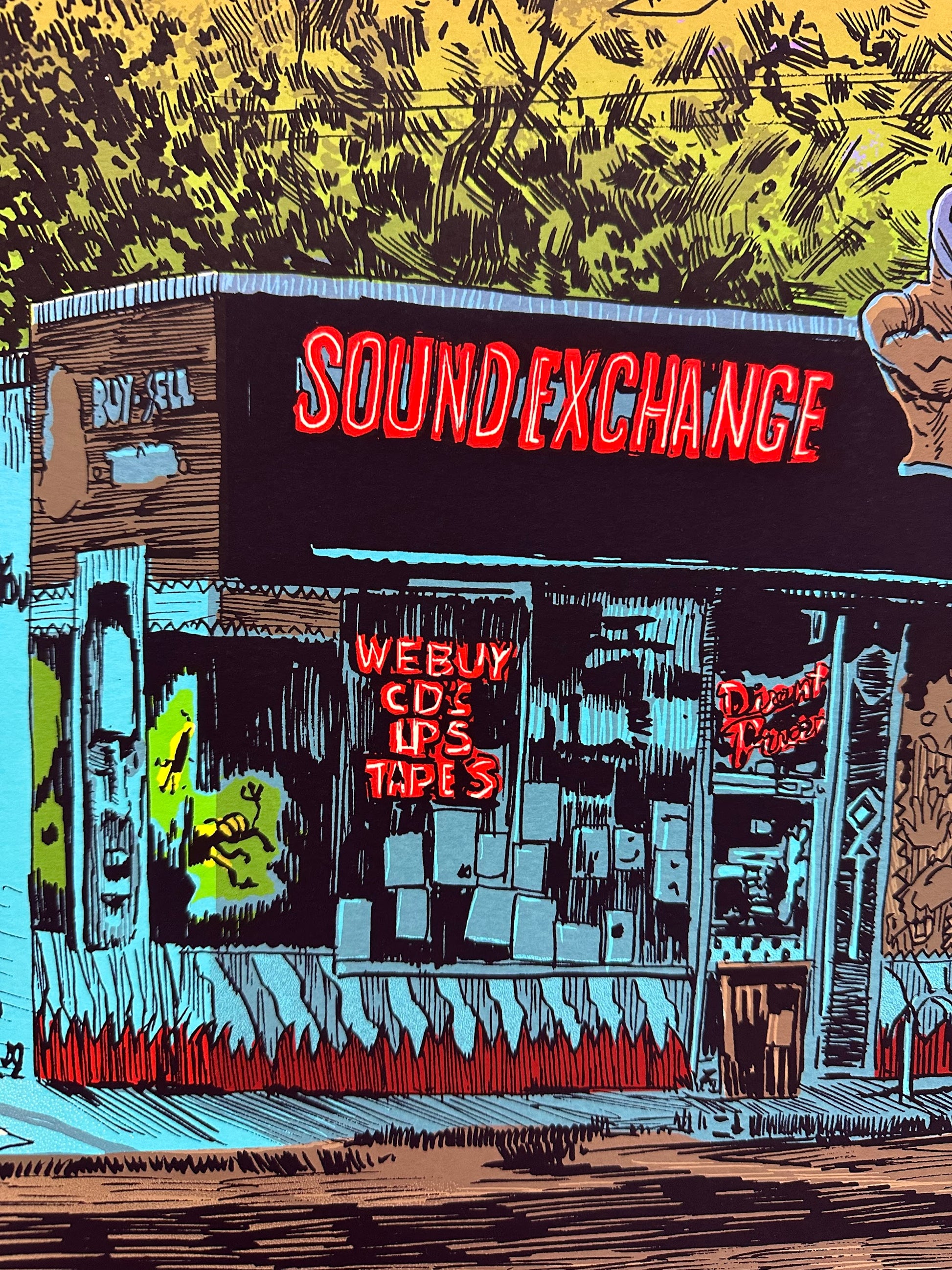 Tim Doyle – Sound Exchange Unreal Estate, 16 x 20 in, art print, image 2